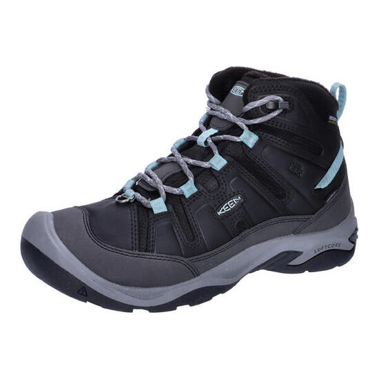 KEEN Buty trekkingowe damskie Circadia Mid Polar black/cloud blue r.37