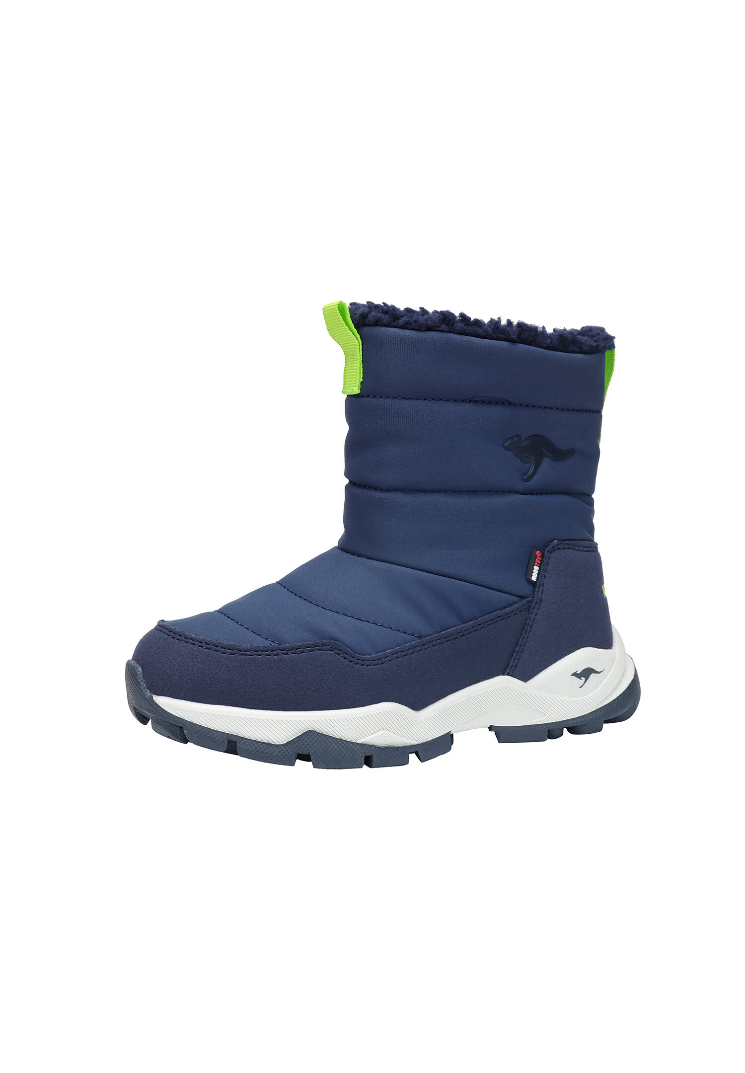 KangaROOS K-FR Floki RTX sneeuwlaarzen, dk navy/lime, 29 EU, Dk Navy Lime, 29 EU