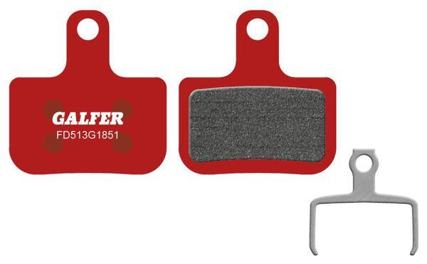 Galfer FD513 G1851 Advanced Semi-Metallic Brake Pads for Sram Level Disc Brakes 1/3