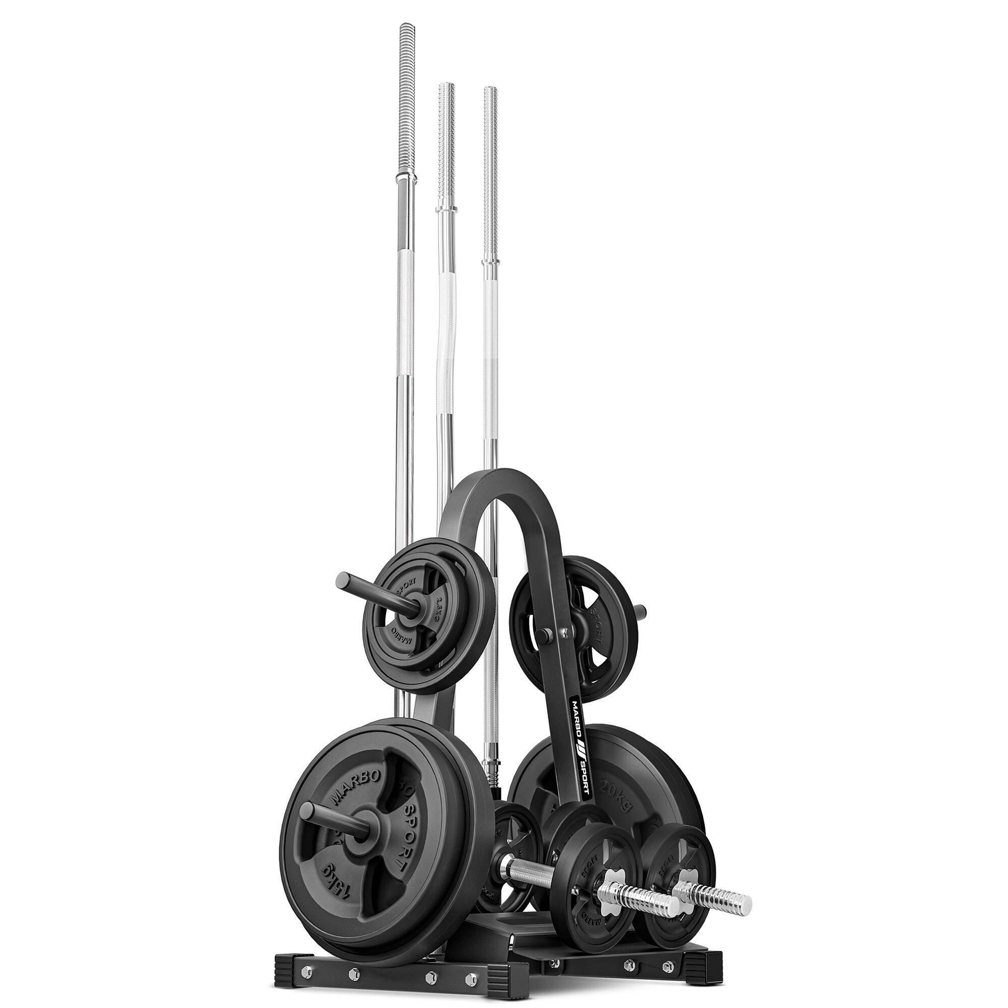 Multistatief voor halterschijven, dumbbells en stangen 2/7