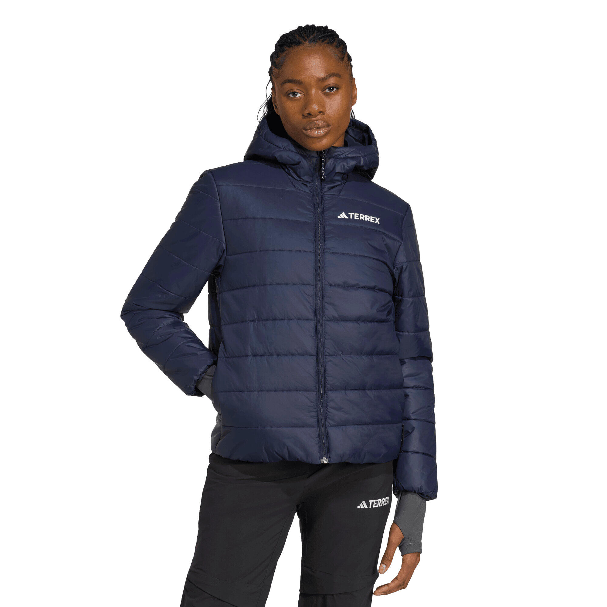 adidas TERREX Damen Steppjacke Multi Essentials Padded HO Jacket 7/11