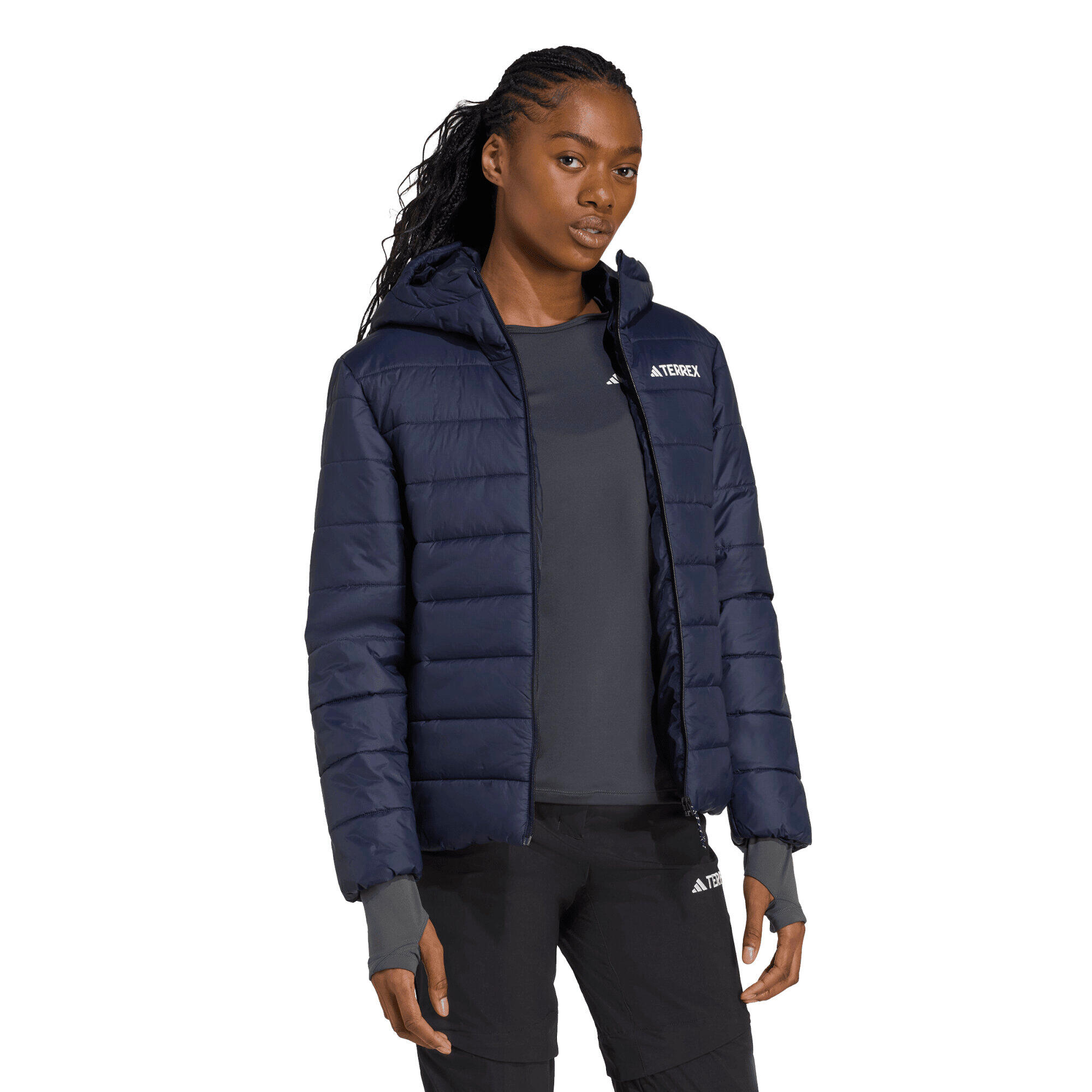 adidas TERREX Damen Steppjacke Multi Essentials Padded HO Jacket 3/11