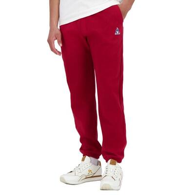 Broek le coq sportif model ess pant loose n3 kleur rood