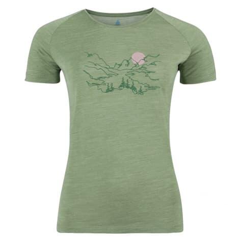Odlo Damen T-Shirt Crew Neck S/S Ascent PW 130 Valley 551311 1/4