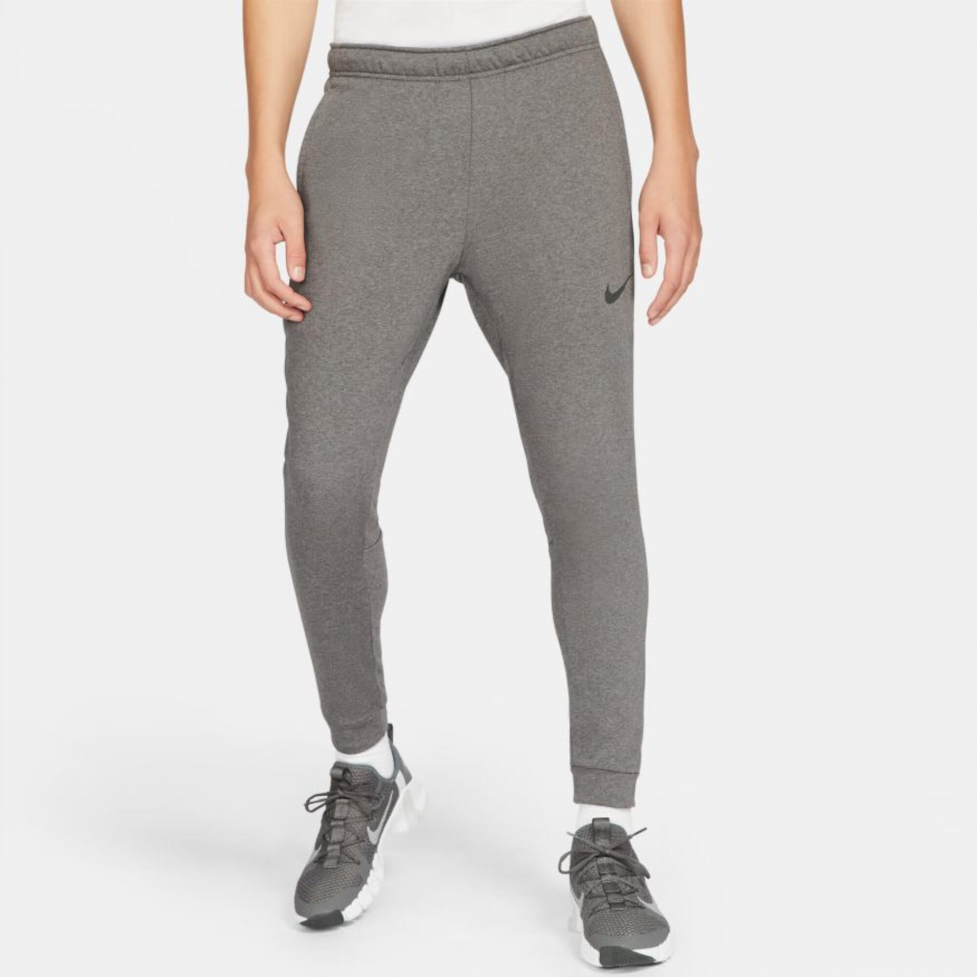 Pantalon de sport long Nike Dri-FIT Gris 1/4