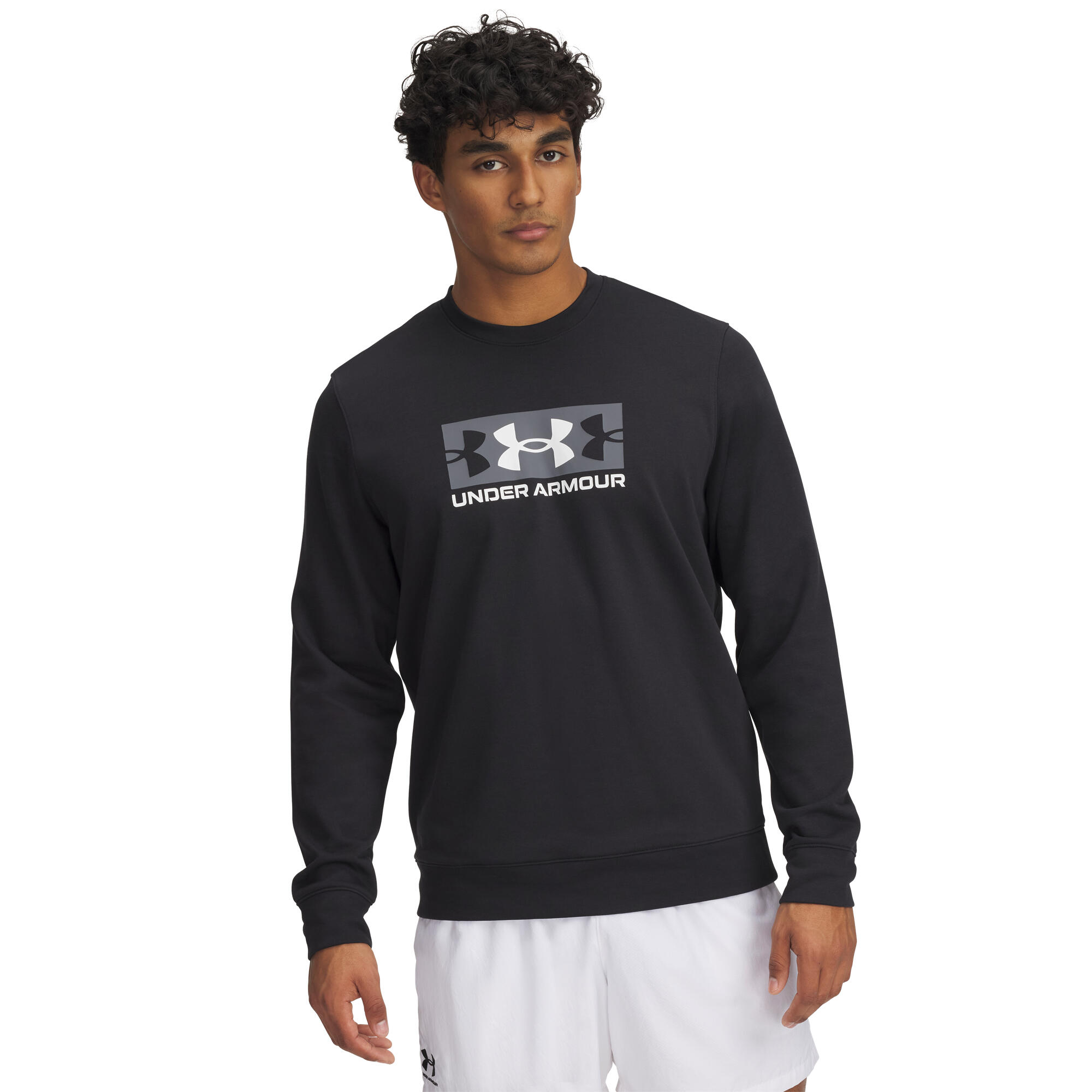 Under Armour Herren Shirt UA Rival Terry Logo Crew Q2 1390140 1/2