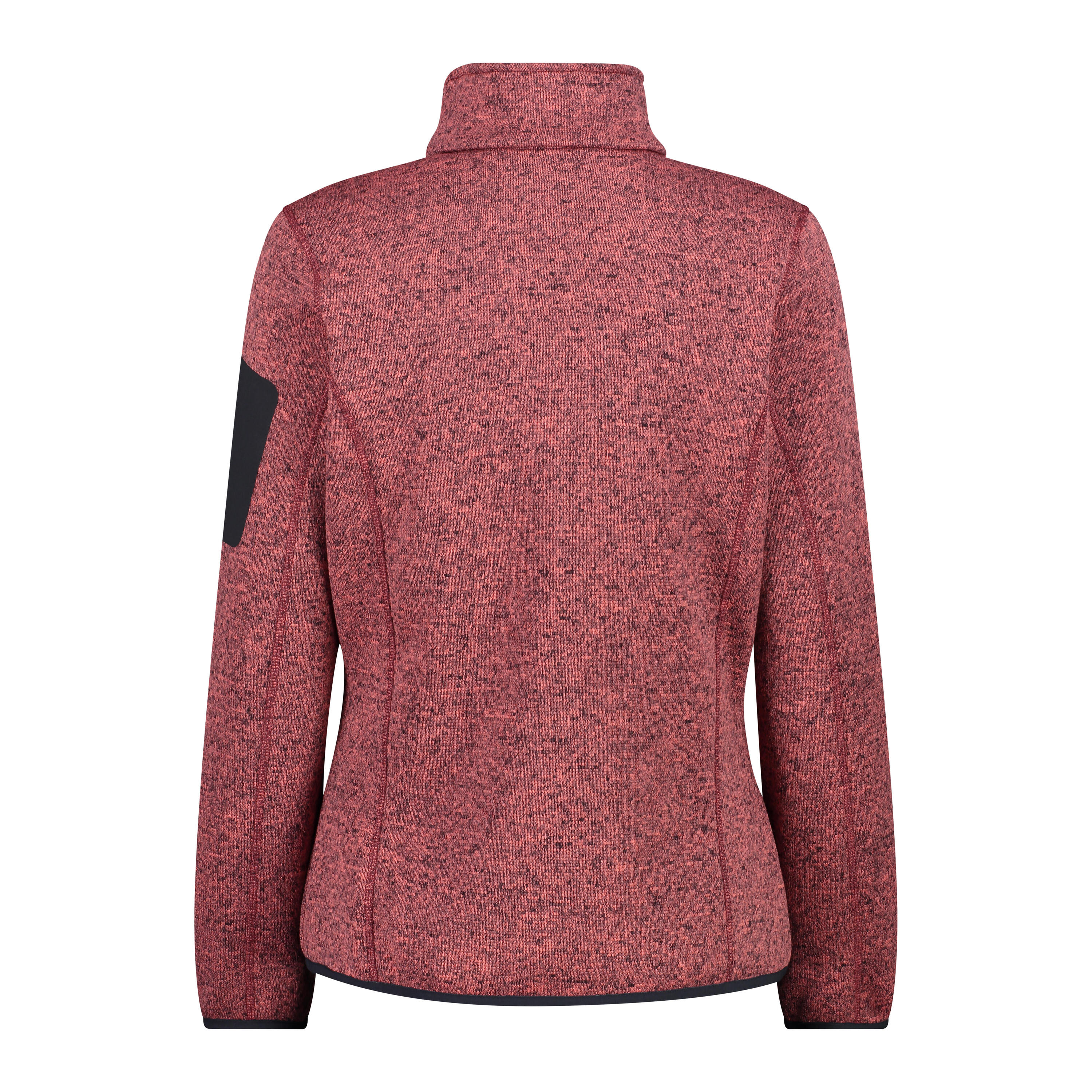 CMP Damen Jacke Knitted Melange Fleece Jacket 3H14746 2/3