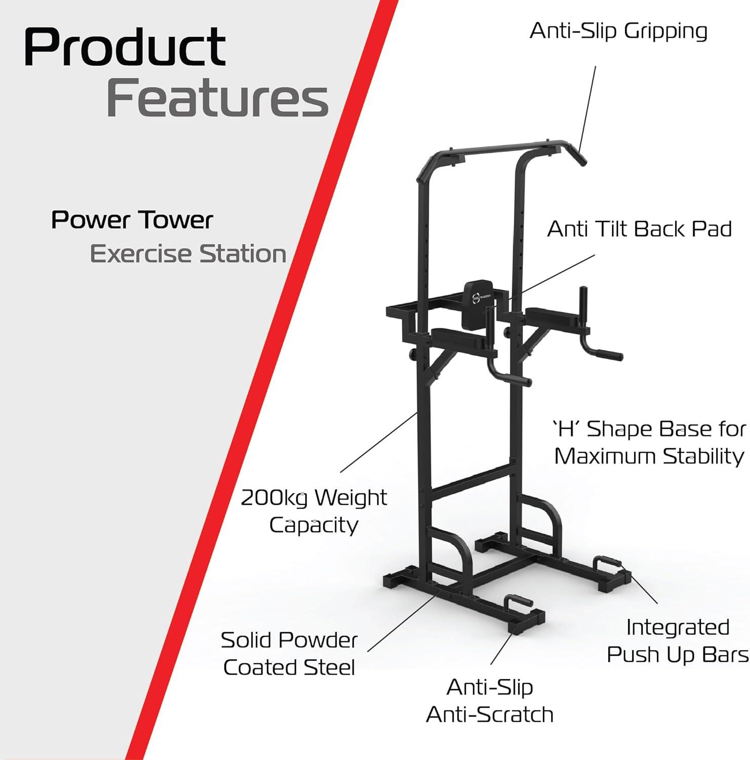 Body Revolution Parallettes/Dip Full Tower 2/6