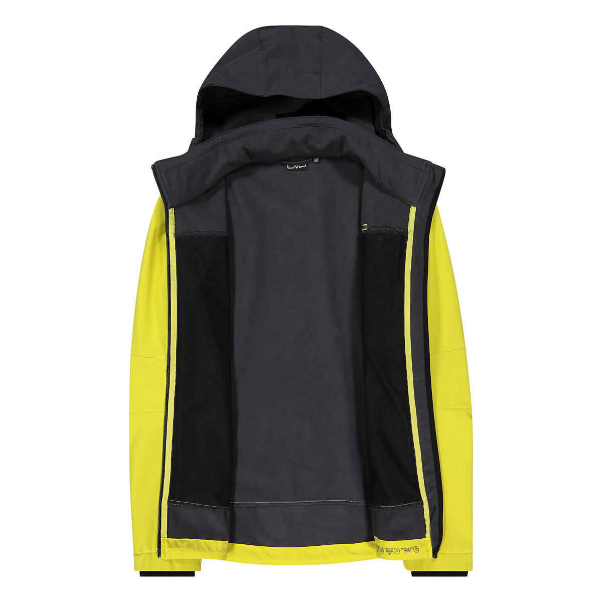 Kurtka softshell męska CMP Vivo Jacket Zip Hood 3/8