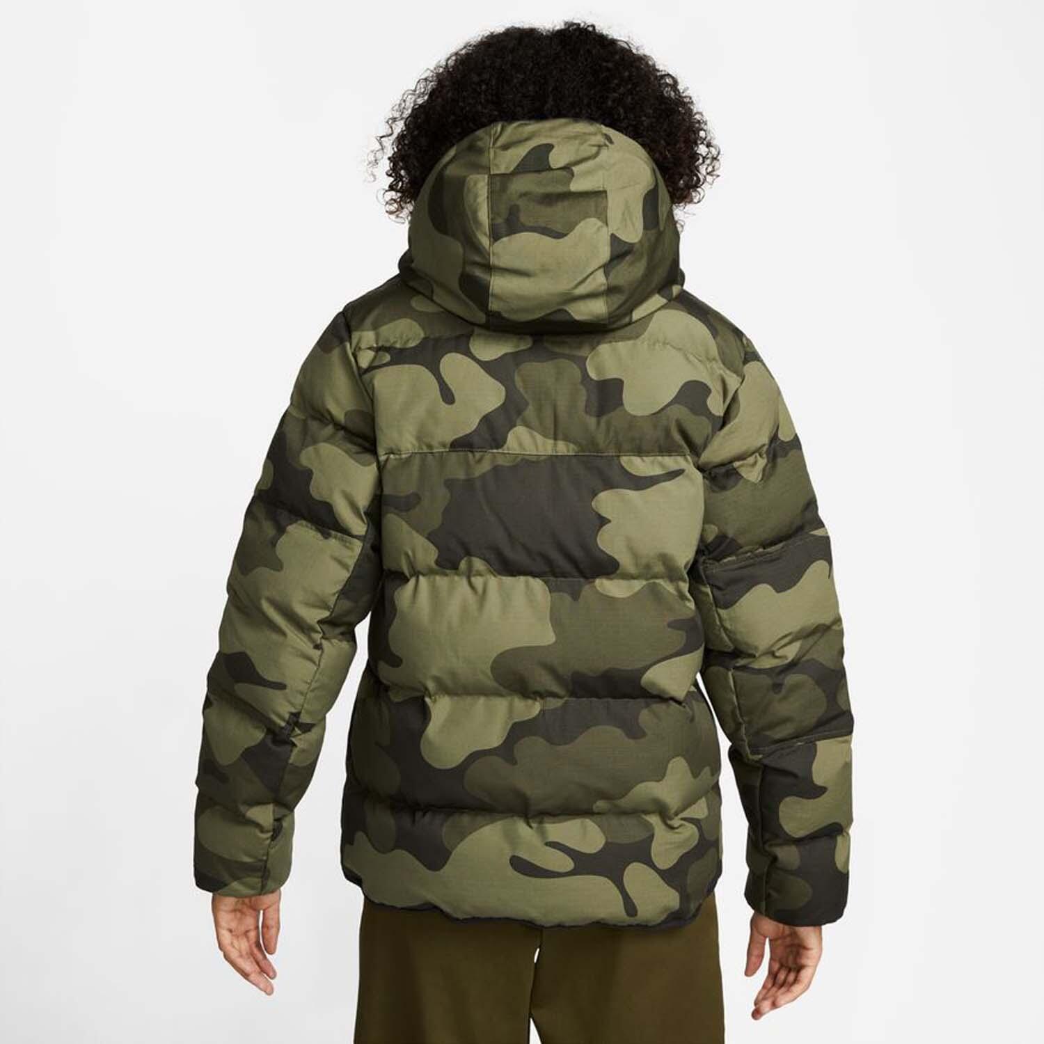 Nike Sportswear - Giacca M NK TF WR PL-FLD JKT CAMO in cotone per uomo 2/4
