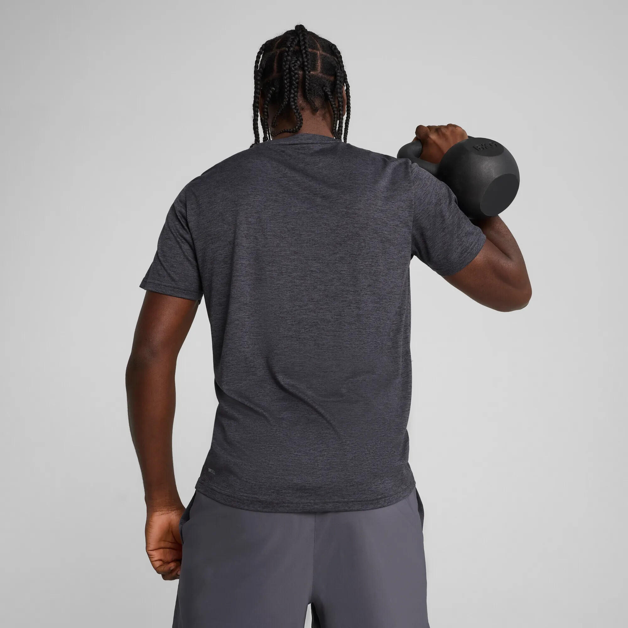 Puma Herren T-Shirt TAD ESSENTIAL HEATHER CAT TEE 525907 3/11