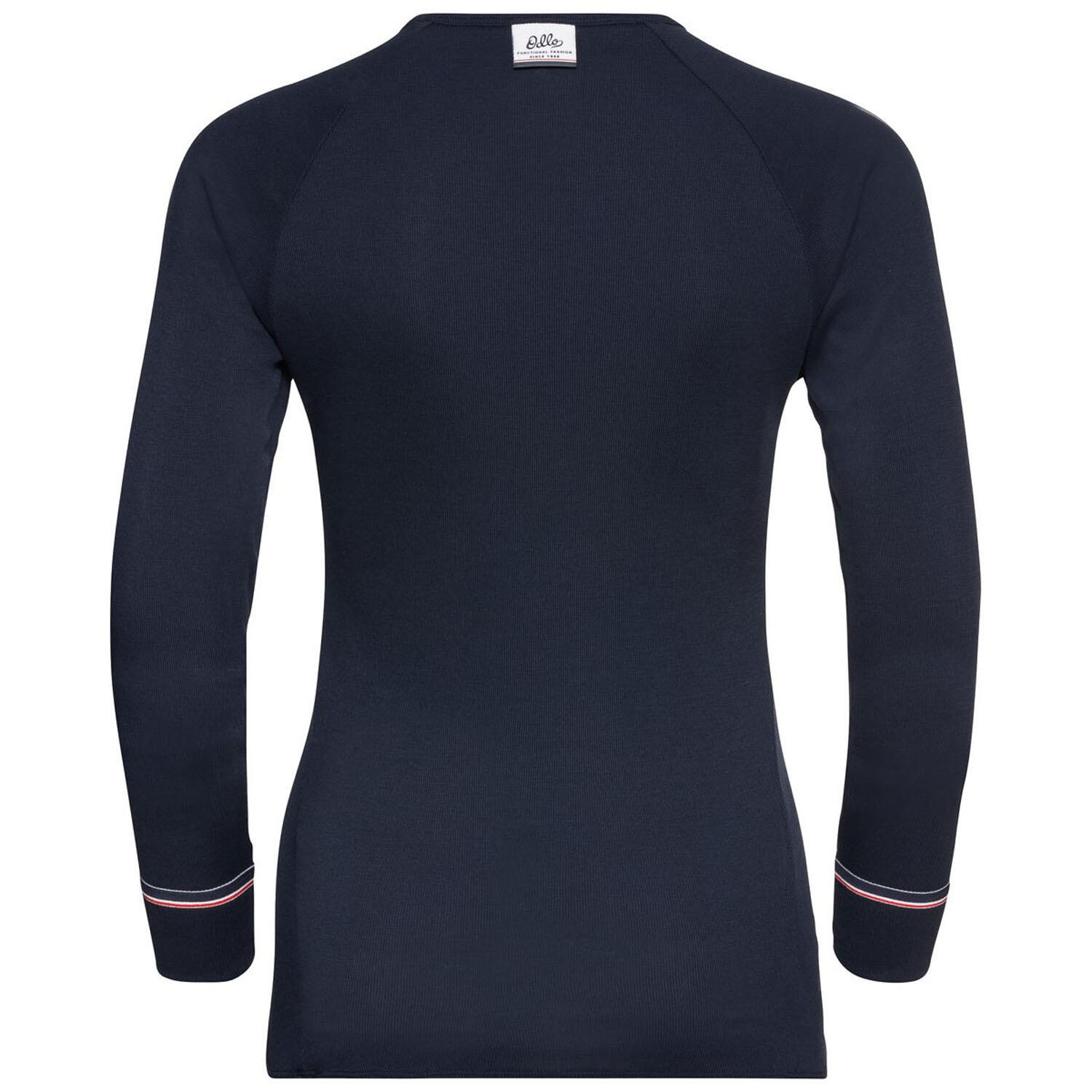 Odlo Damen Shirt Active Warm Originals Eco Baselayer Top Crew Neck L/S 159291 2/3
