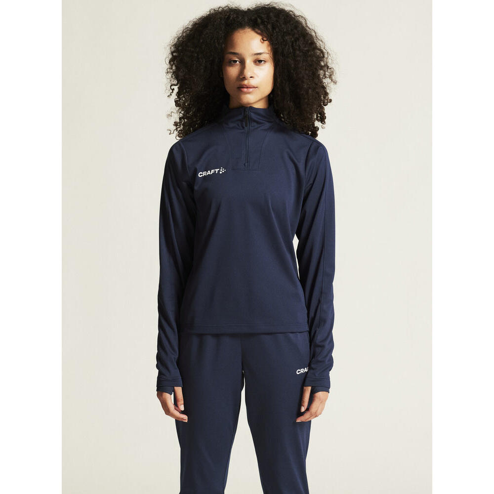 Giacca impermeabile da donna con 1/2 zip Craft Evolve 2.0 3/4