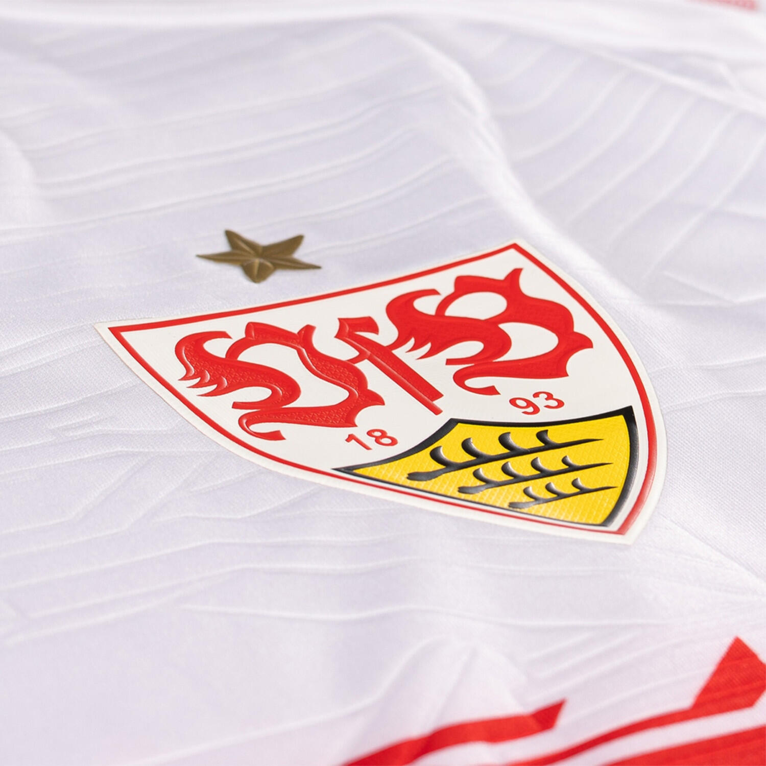 Jako Kinder VfB Stuttgart Home Trikot 2025/26 ST4225H 5/7