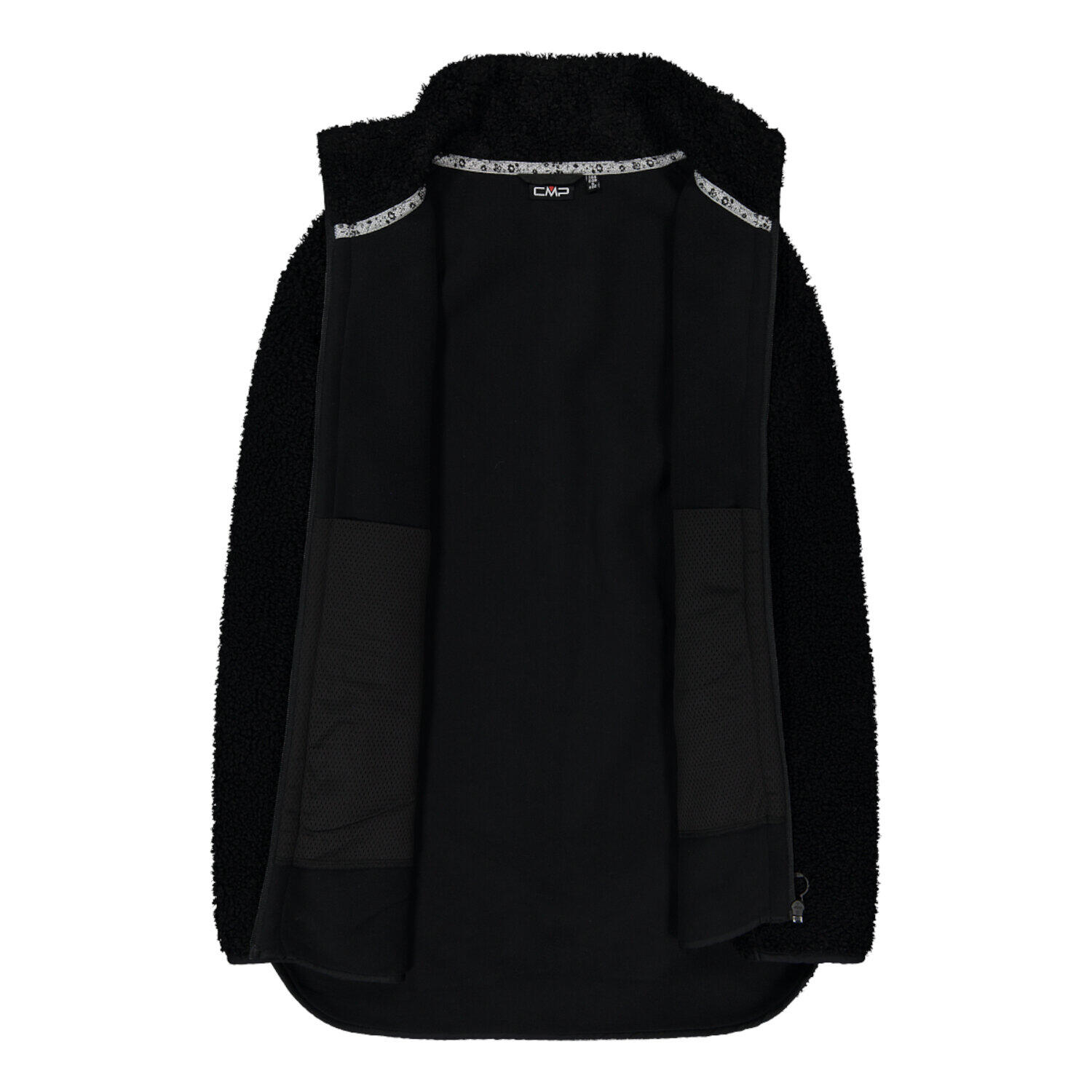 Veste polaire femme CMP 35P3846 Long Teddy Highloft 4/6