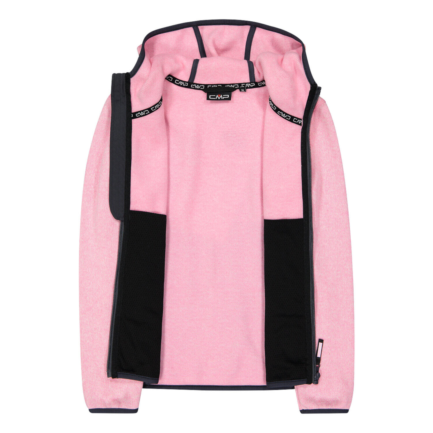 CMP Mädchen Fleece Jacke Fix Hood 3H19825 3/7