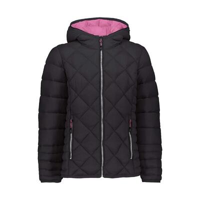 CMP Mädchen Steppjacke Girl Jacket Fix Hood 30Z1825A