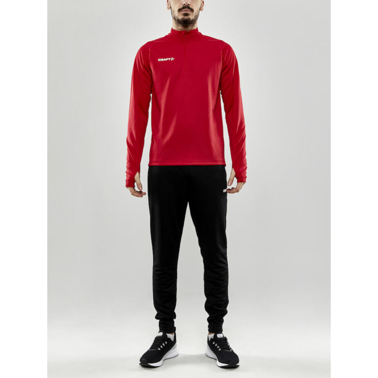 Craft Evolve Ziptop Homme - Rouge 5/5