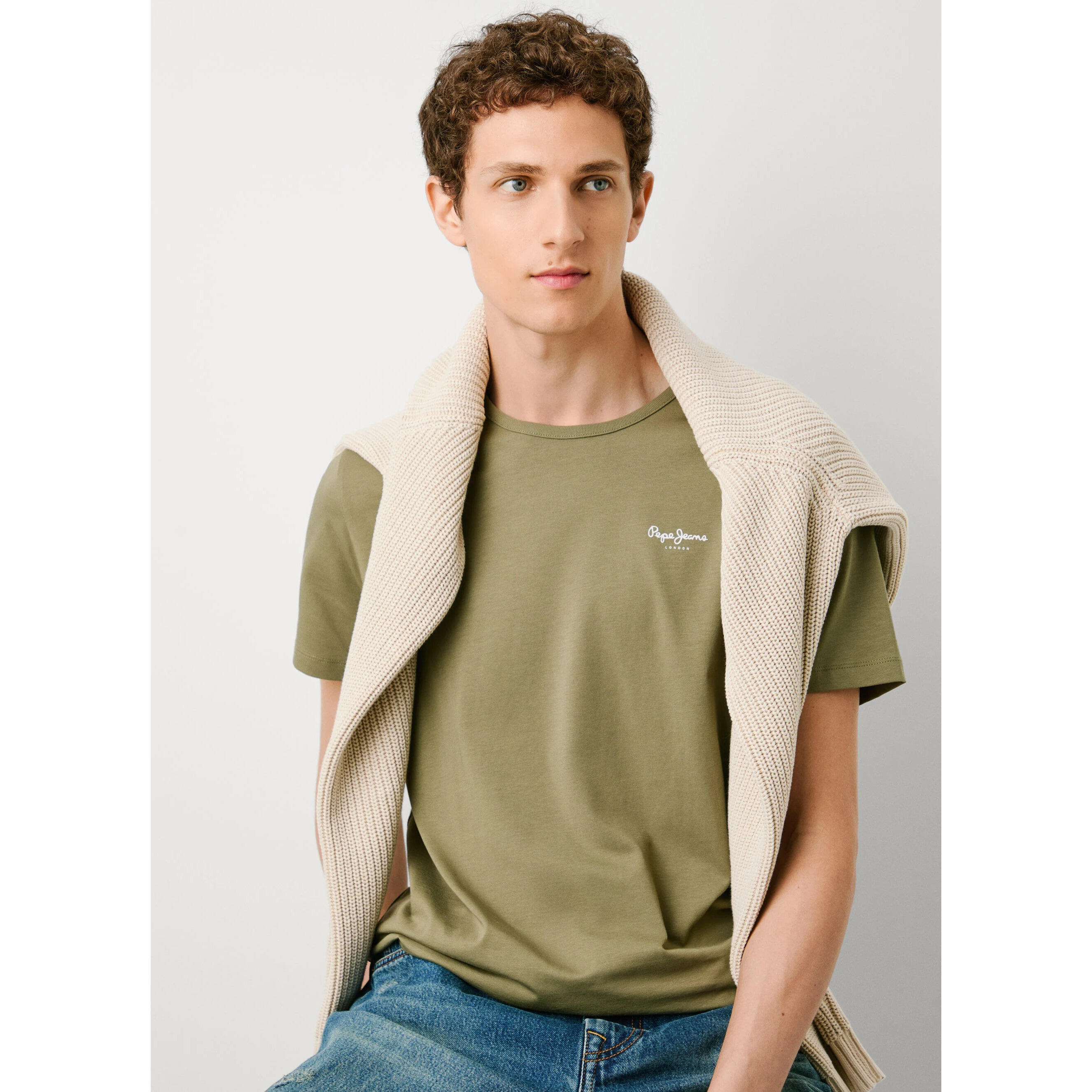 Camiseta Pepe Jeans Original Basic 3n 3/4