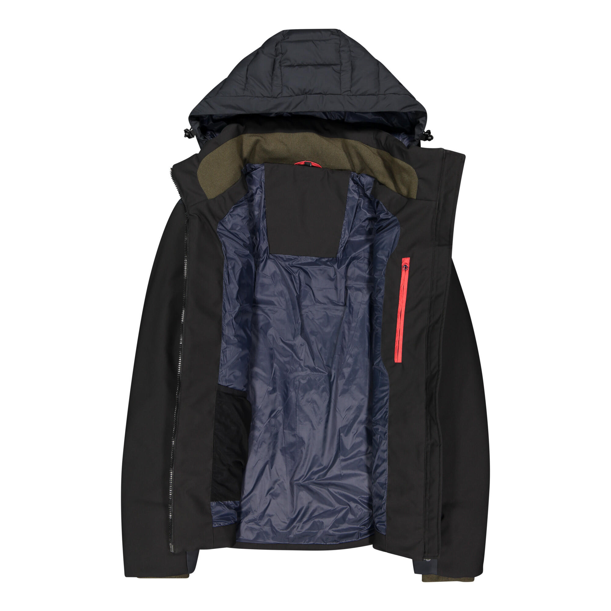 CMP Herren Softshelljacke Man Jacket Hybrid Zip Hood 32K3247 3/7