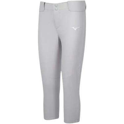 Mizuno dames belted stretch sb pant m grijs