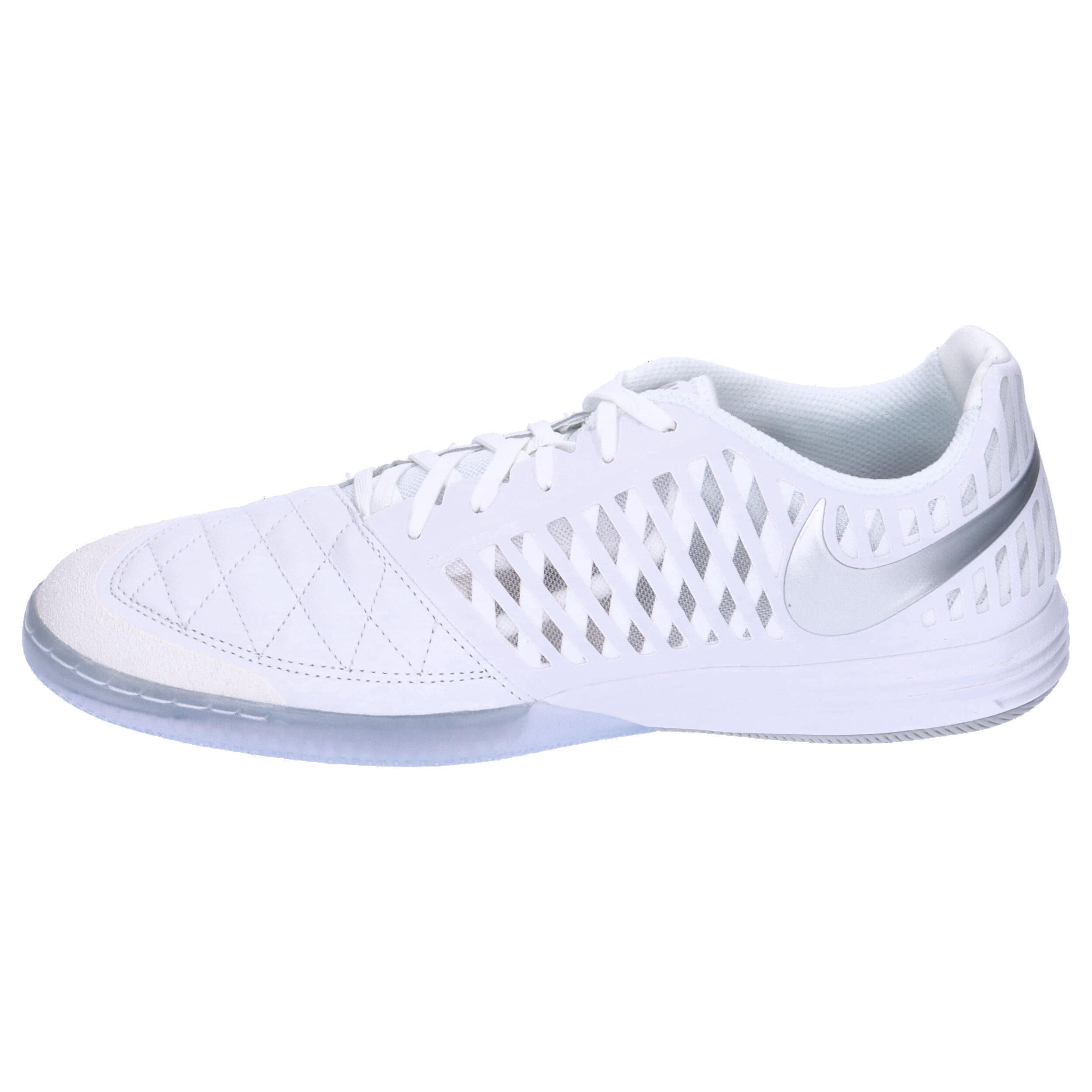 Baskets Nike Lunargato II en Blanc et Chrome 2/7