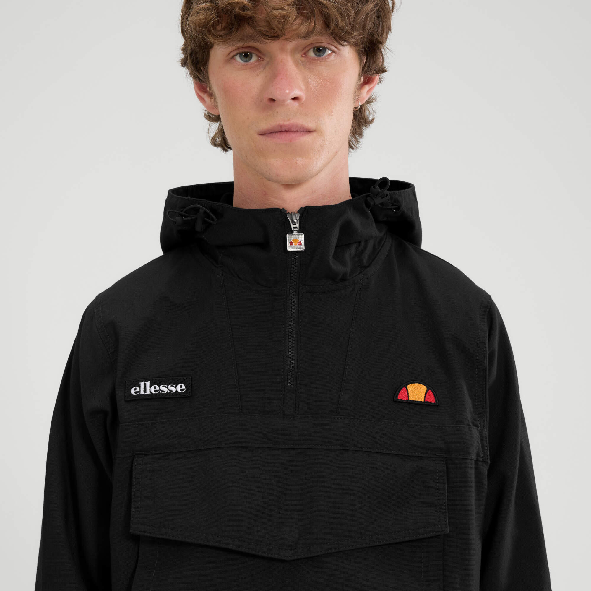 Ellesse kurtka męska z kapturem Mont 3 Oh Jacket SHB23139011 M czarny 7/8