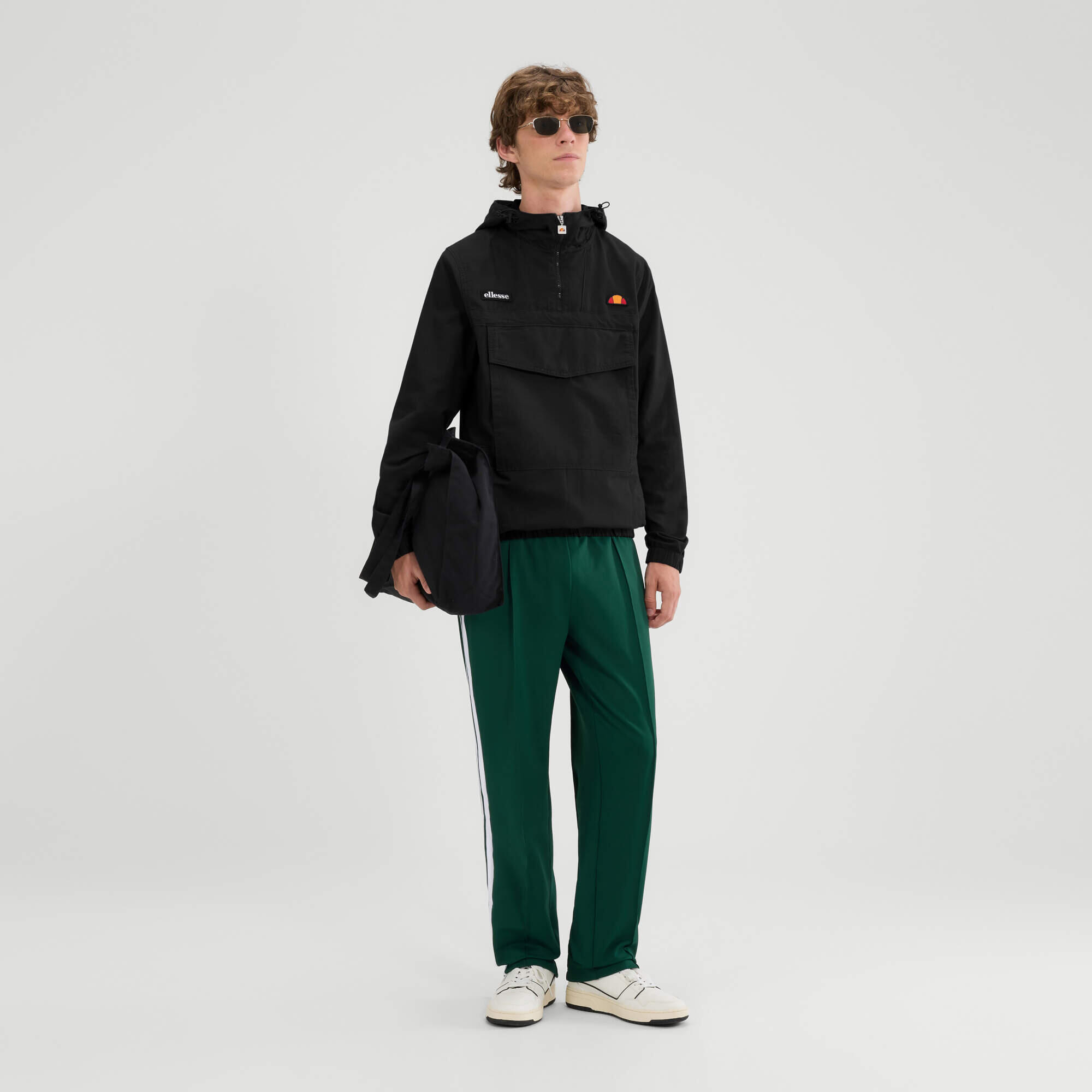 Ellesse kurtka męska z kapturem Mont 3 Oh Jacket SHB23139011 M czarny 8/8