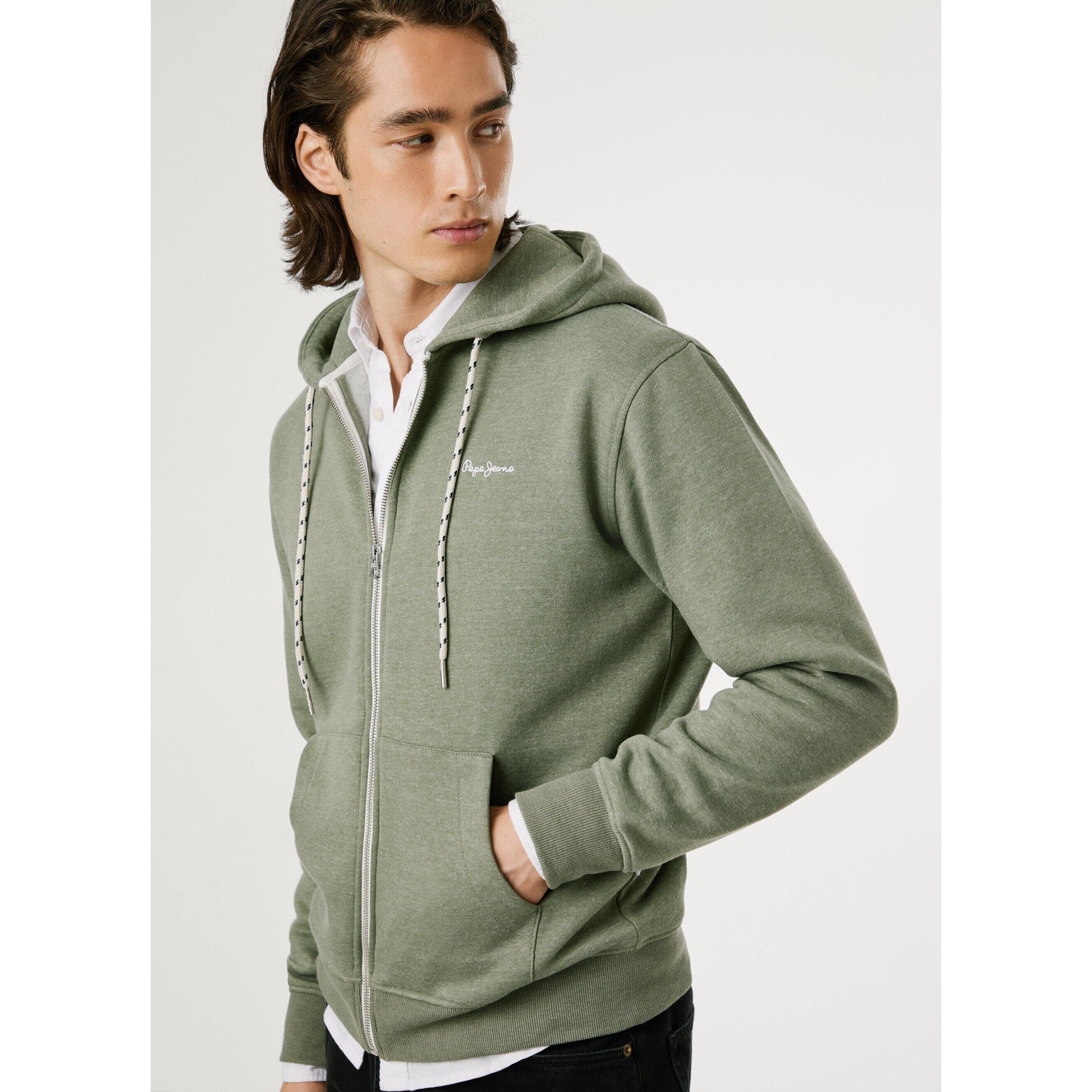 Felpa con cappuccio Pepe Jeans Macbeth melange Zip 2/4