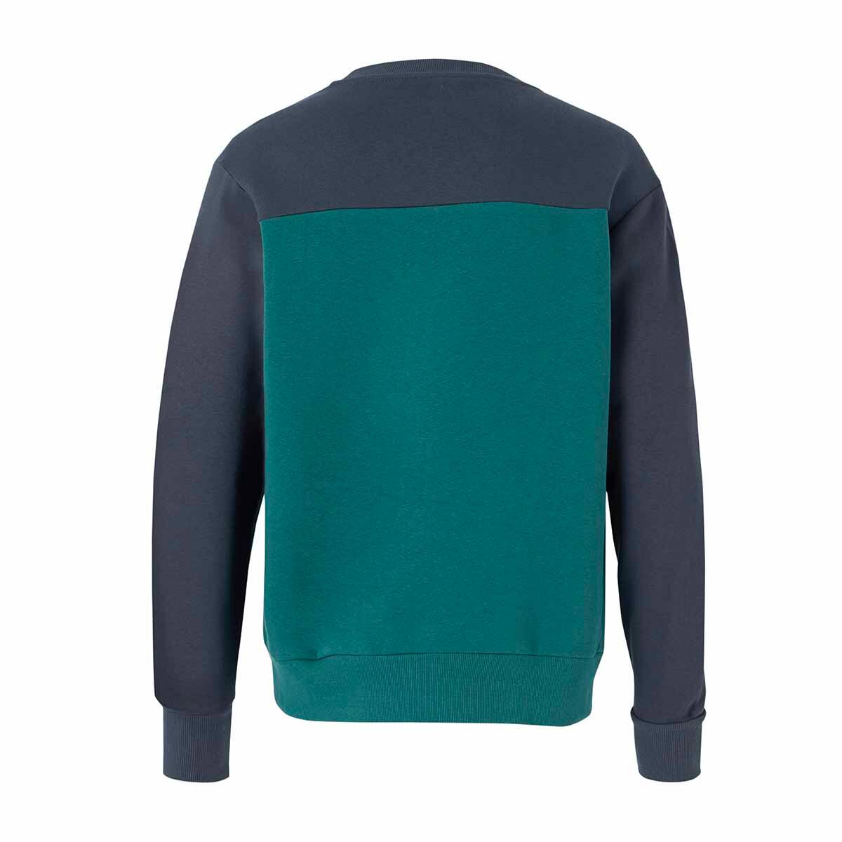 Sweatshirt manches longues homme Gilvio vert, gris 4/4