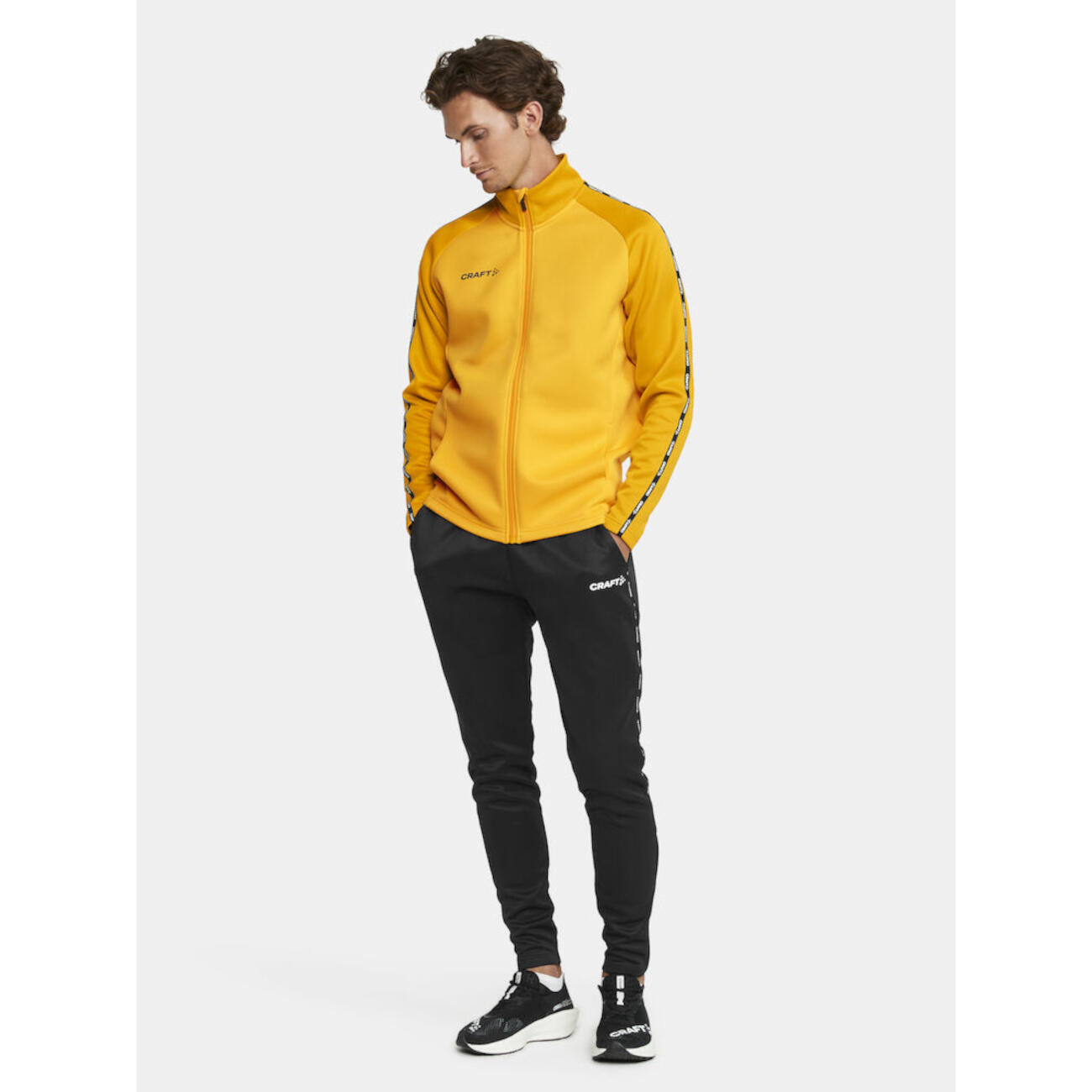 Veste d'entraînement Craft Squad 2.0 homme - jaune 6/6