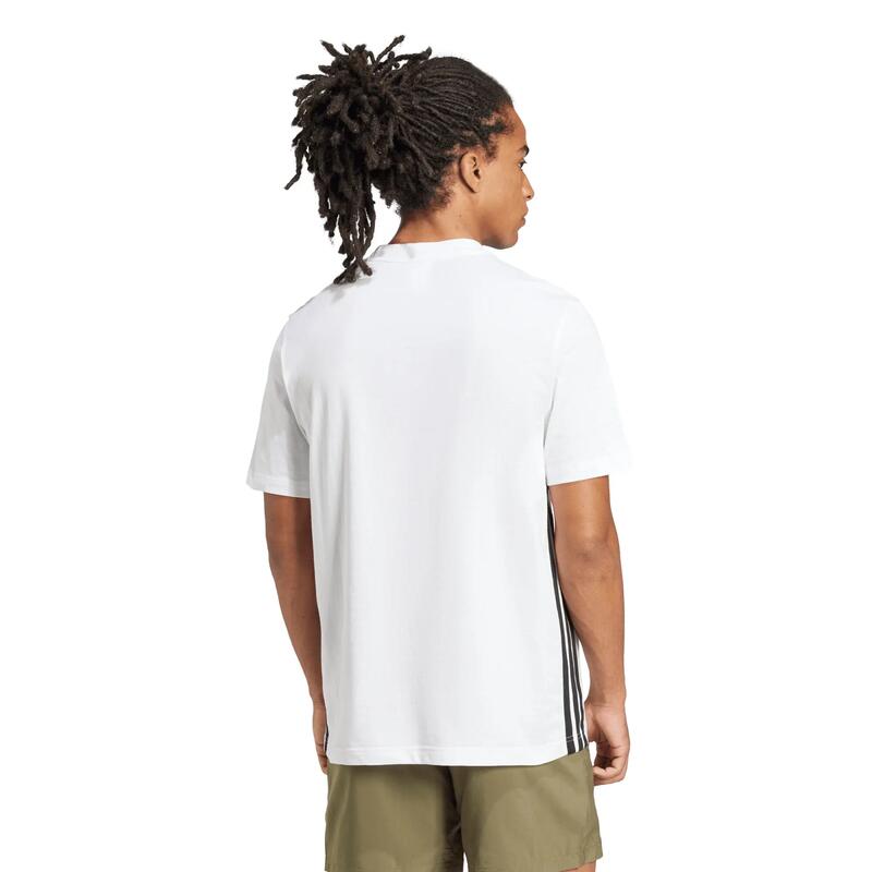 Camiseta Adidas Essentials 3 Stripes Ktf02 Hombre