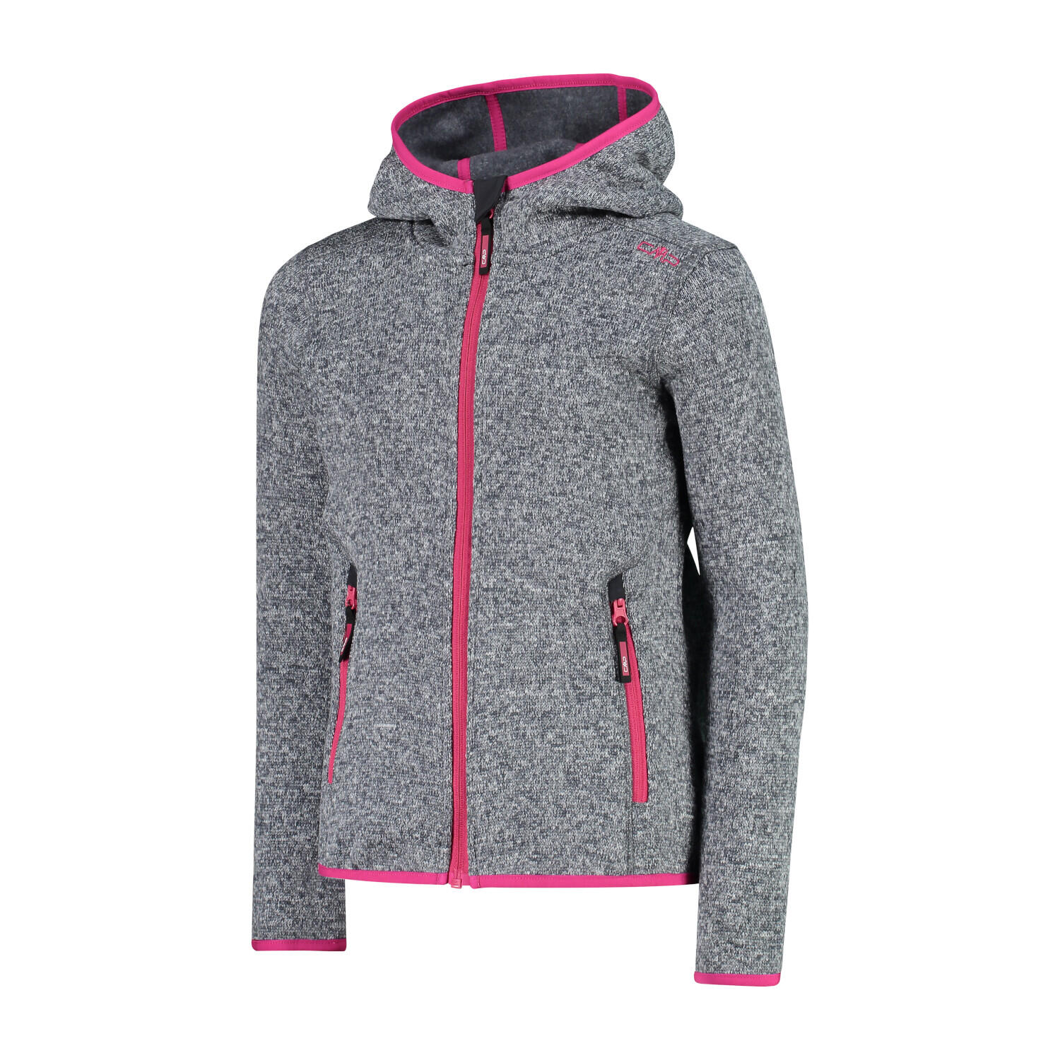 CMP Mädchen Fleece Jacke Fix Hood 3H19825 2/5