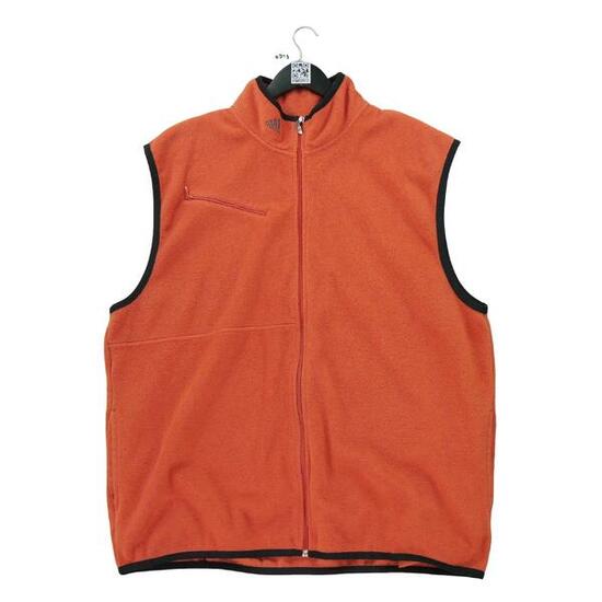 Second life - Herren Orangefleecejacke - In sehr gutem Zustand