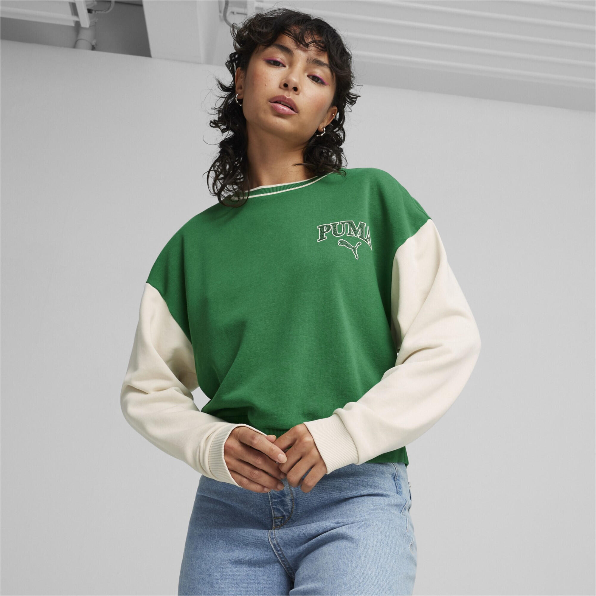 Puma Damen Pullover PUMA SQUAD Crew TR 677898 2/9