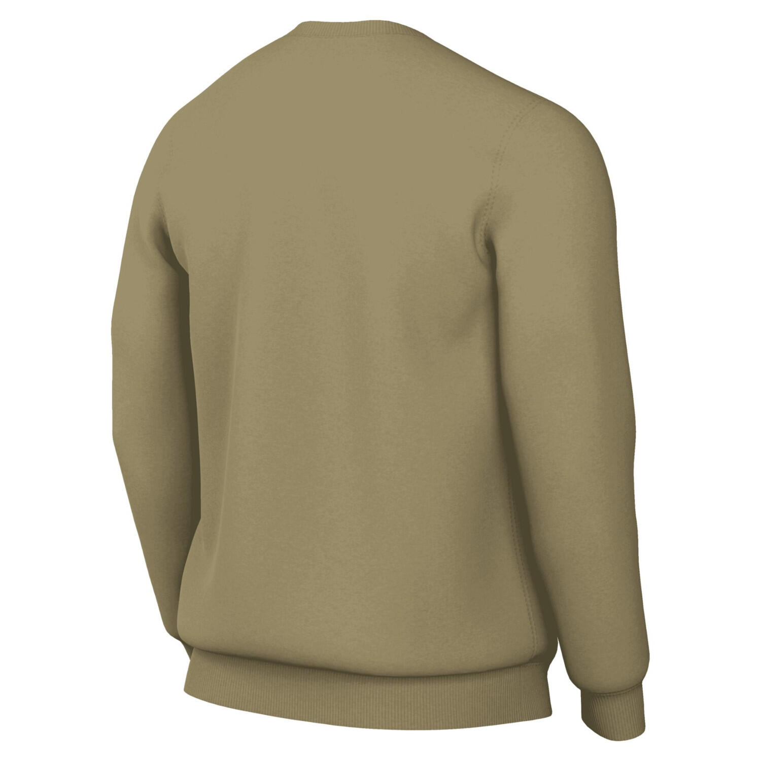 Sudadera Casual Hombre Nike Club Men´s Fleece Crew FN3886-297 Beige 2/3