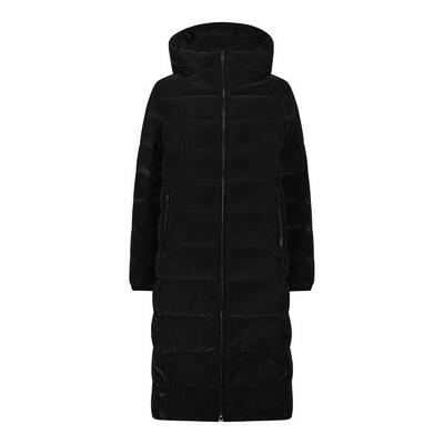 CMP Damen Mantel Woman Long Coat Fix Hood 33K3726
