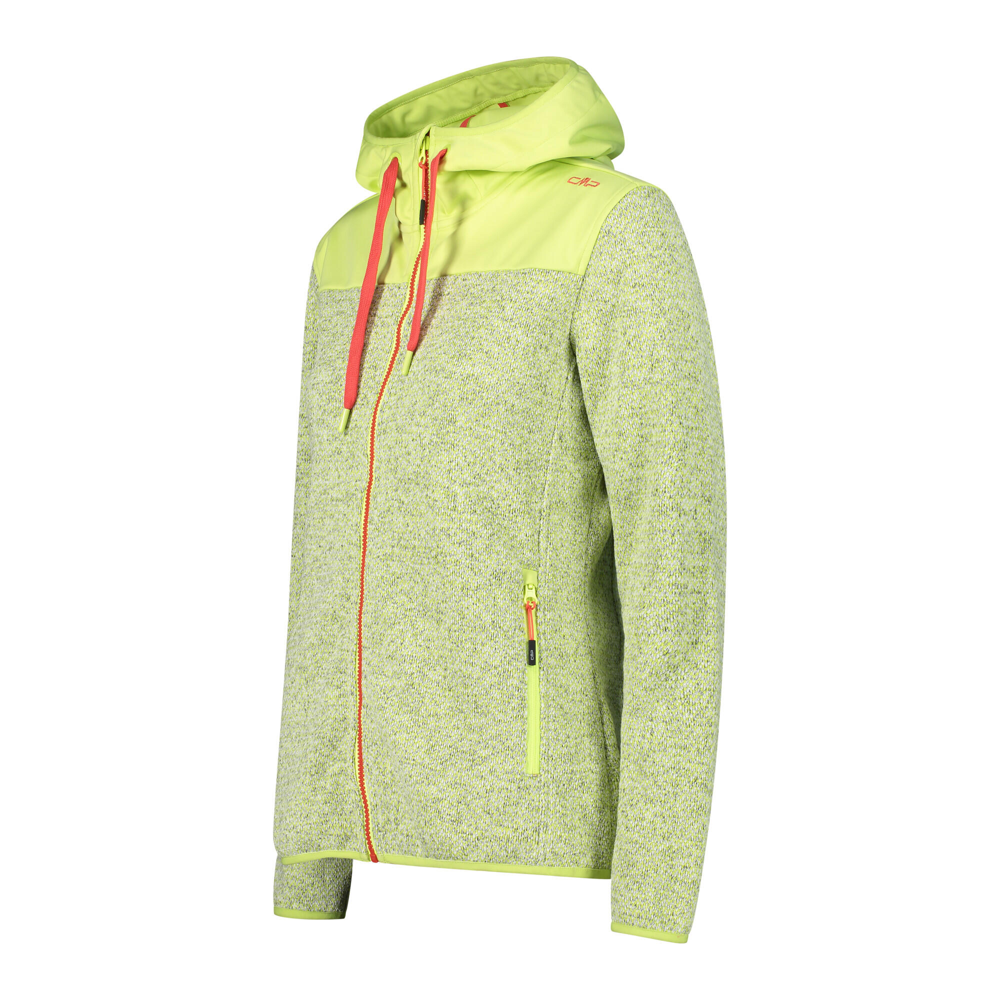 CMP Damen Fleecejacke WOMAN JACKET FIX HOOD 32H5666 3/3
