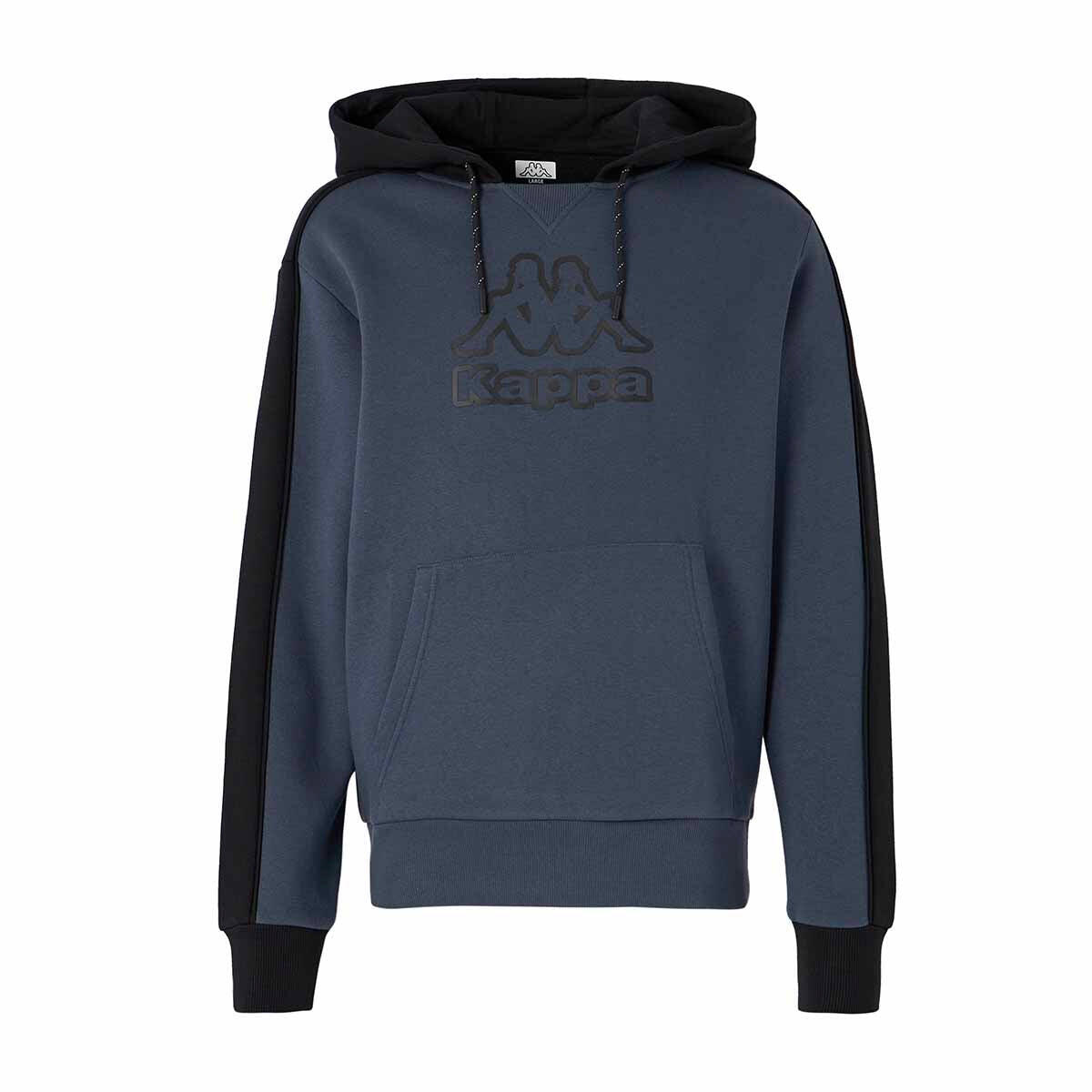 Hoodie manches longues homme Gabe gris, noir 1/4