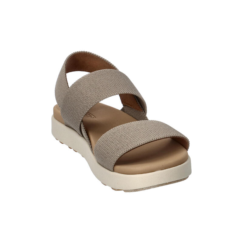 Sandale Keen Elle Backstrap gri pentru femei