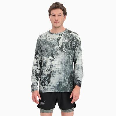 Heren lange mouwen t-shirt trail-running terrarun