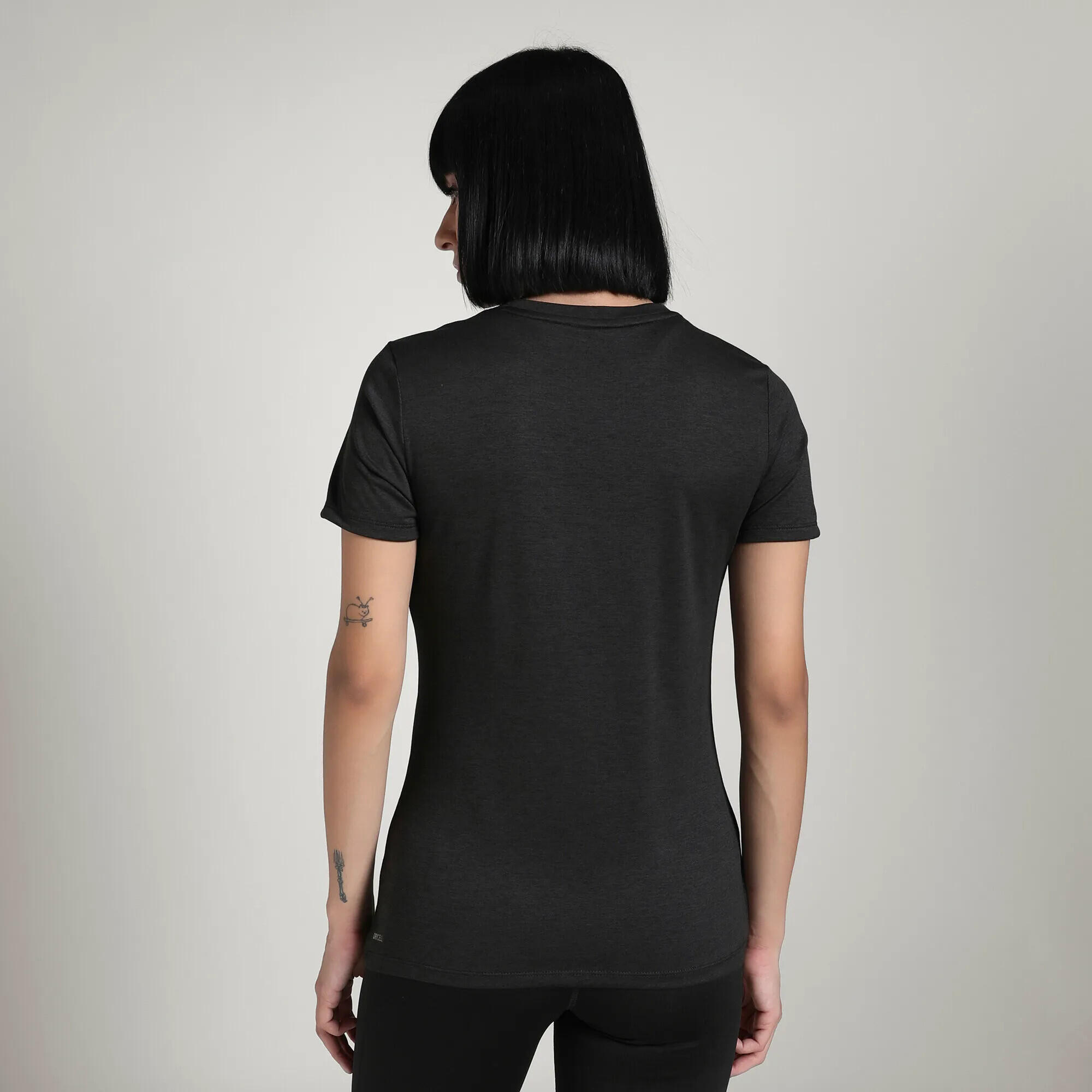 T-shirt à logo chiné TAD ESSENTIELS Femme PUMA 6/7