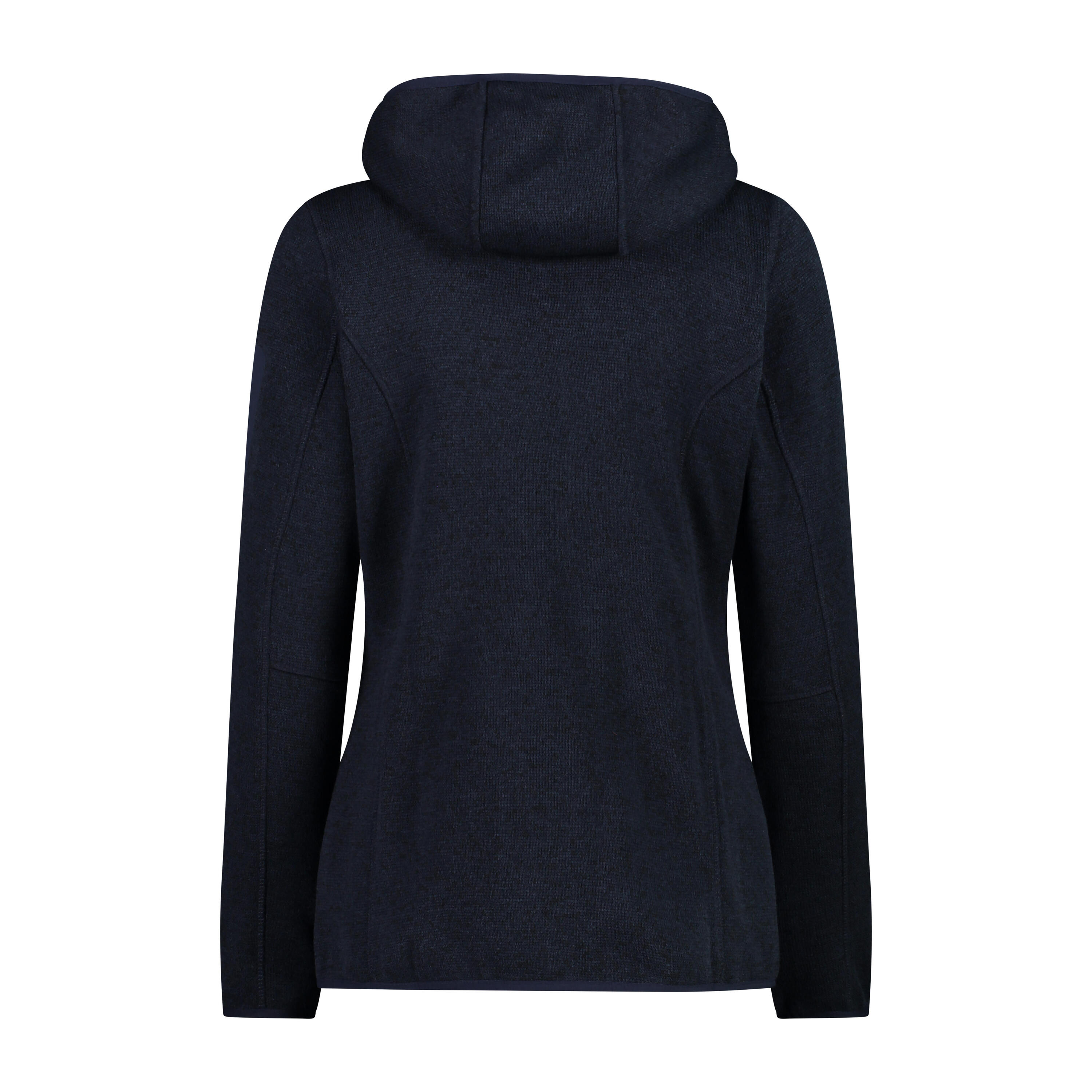 Sudadera gruesa con capucha de punto jaspeado para mujer CMP 2/3