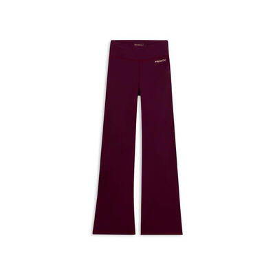 Leggings sportivi a zampa con vita alta e tasca interna