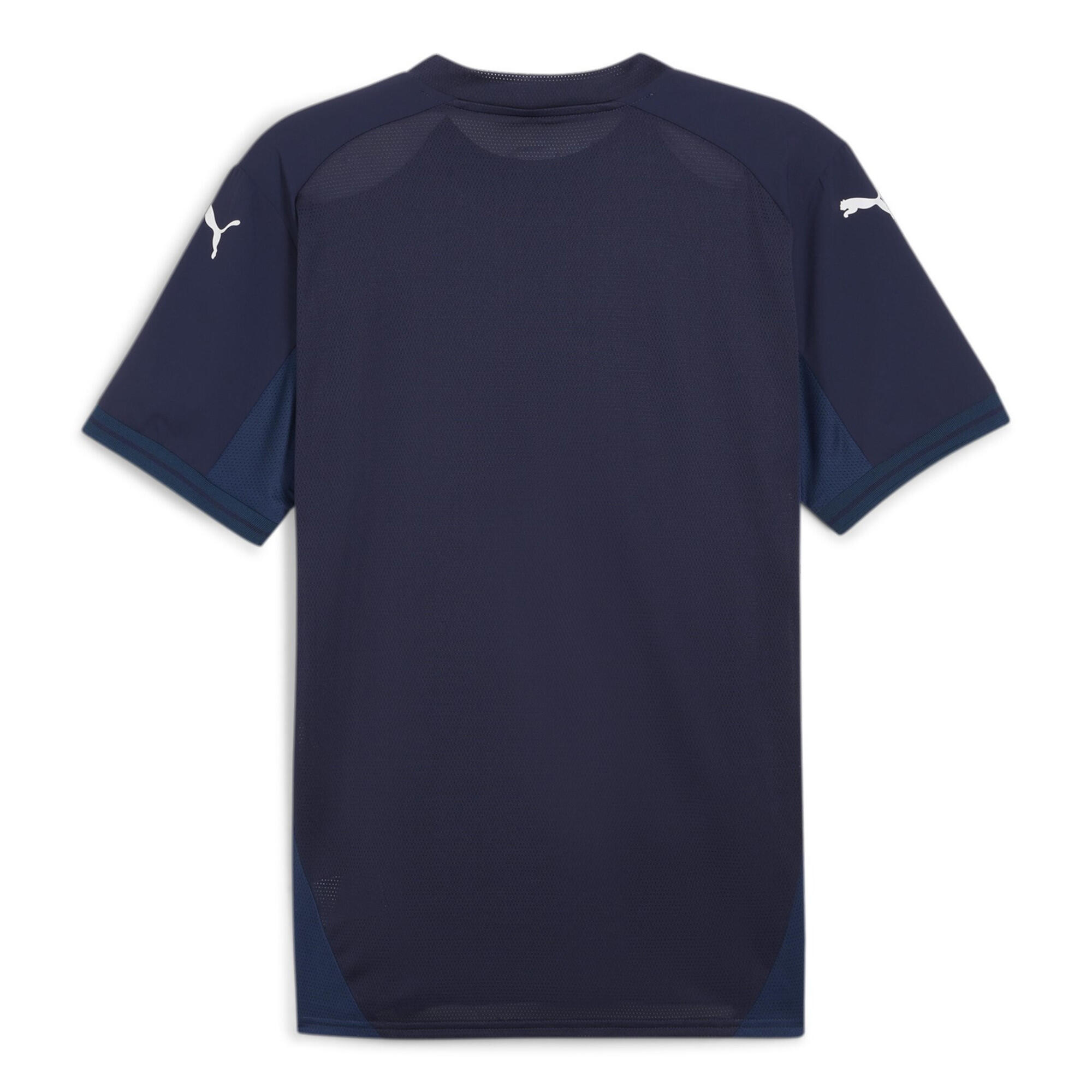 Puma Teamfinal Maillot Manches Courtes Hommes - Marine L 2/5