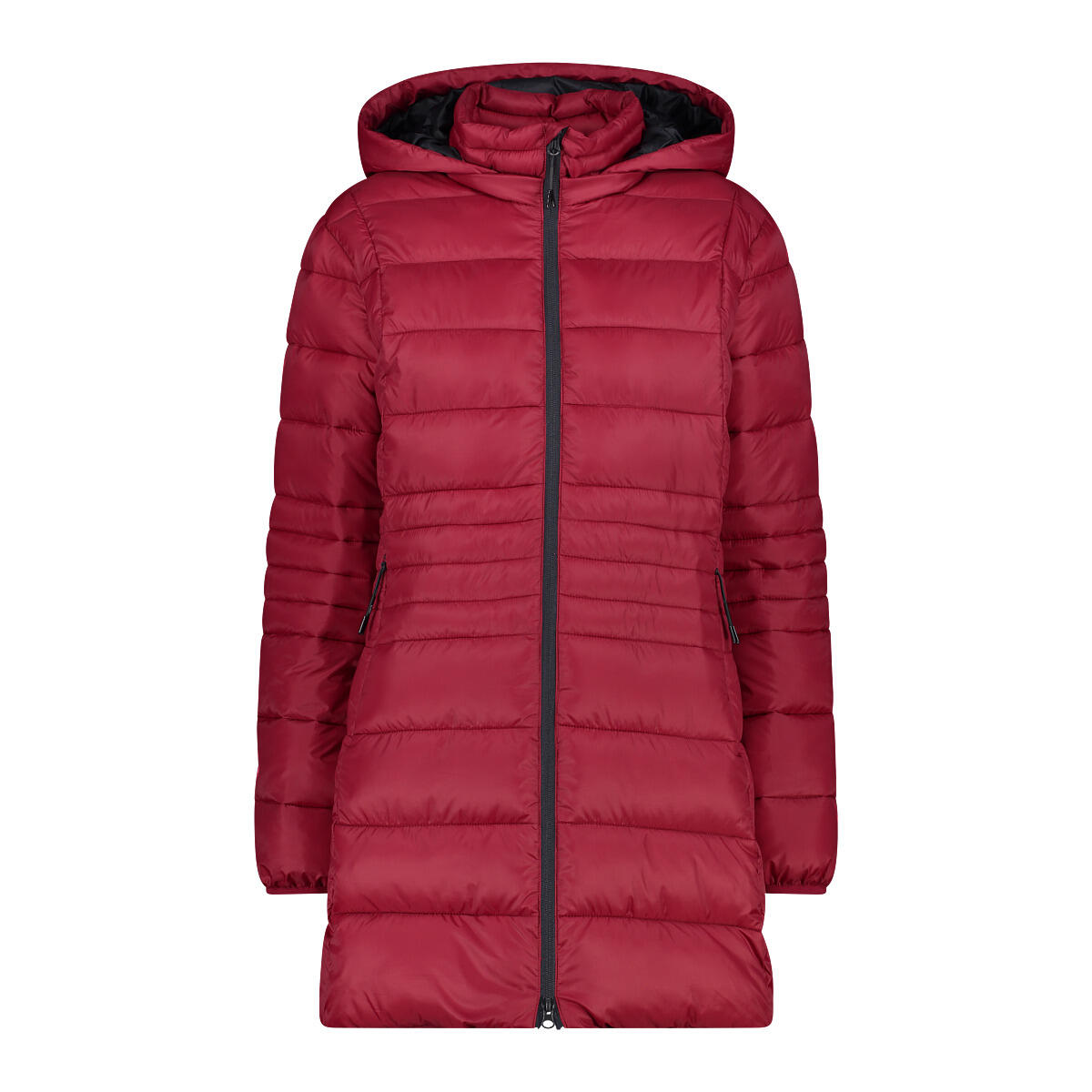 Cmp - Doudoune À Capuche Longue Femme Cmp 3m™ Thinsulate™ - Manteau - Rouge - Decathlon