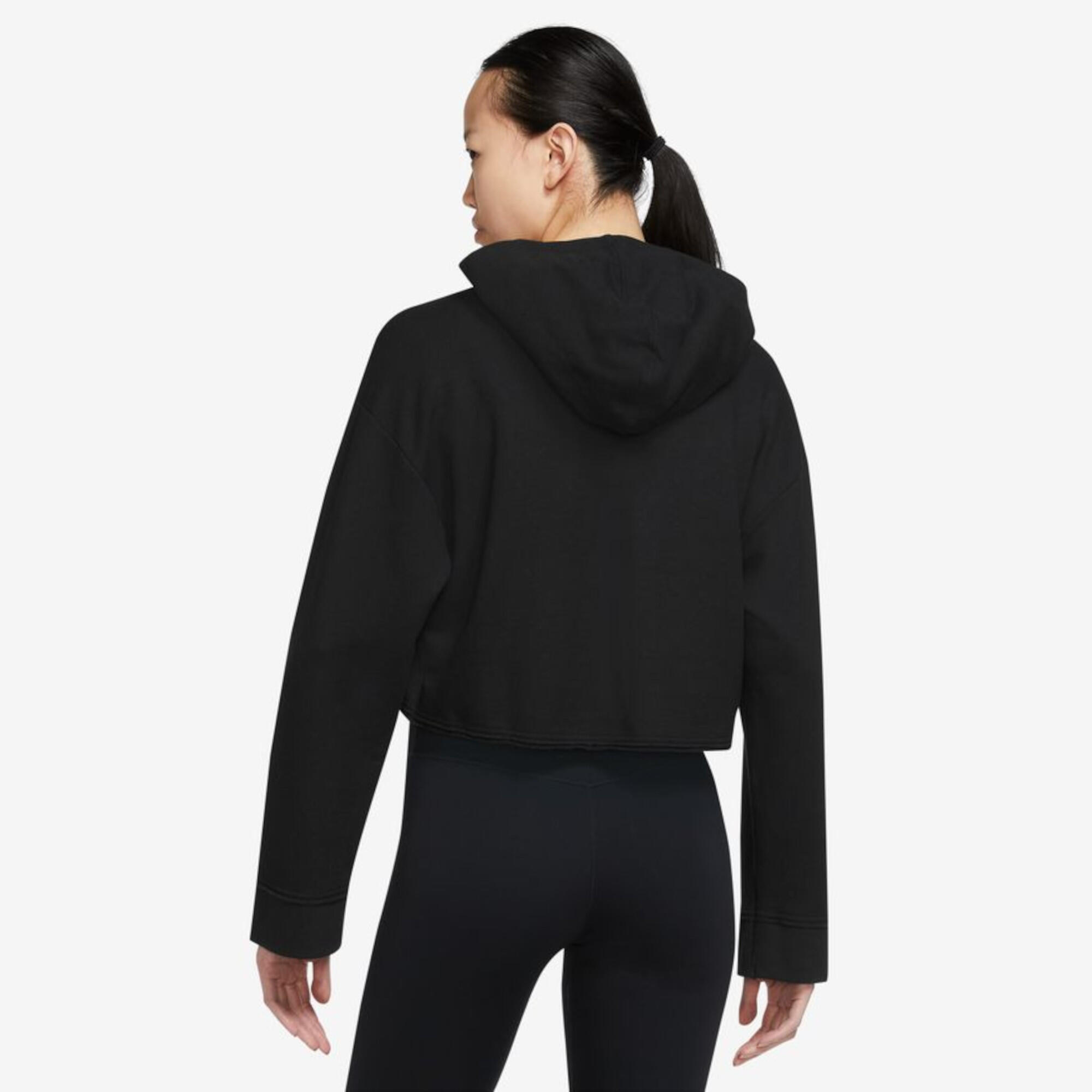 Nike Damen Kapuzenpullover Yoga Luxe Cropped DM6981 2/2