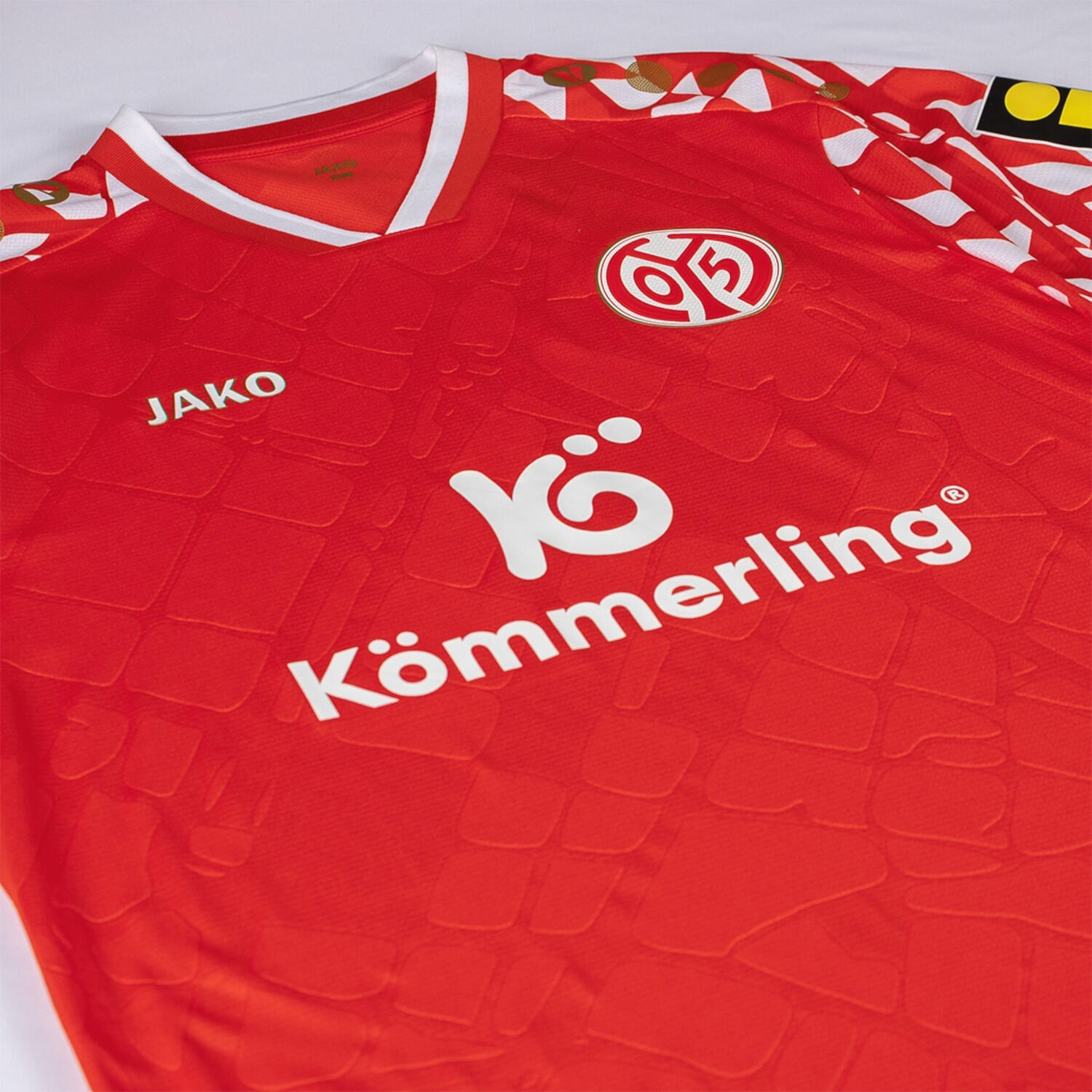 Jako Herren Mainz 05 Home Trikot 2025/26 MZ4225H 4/7