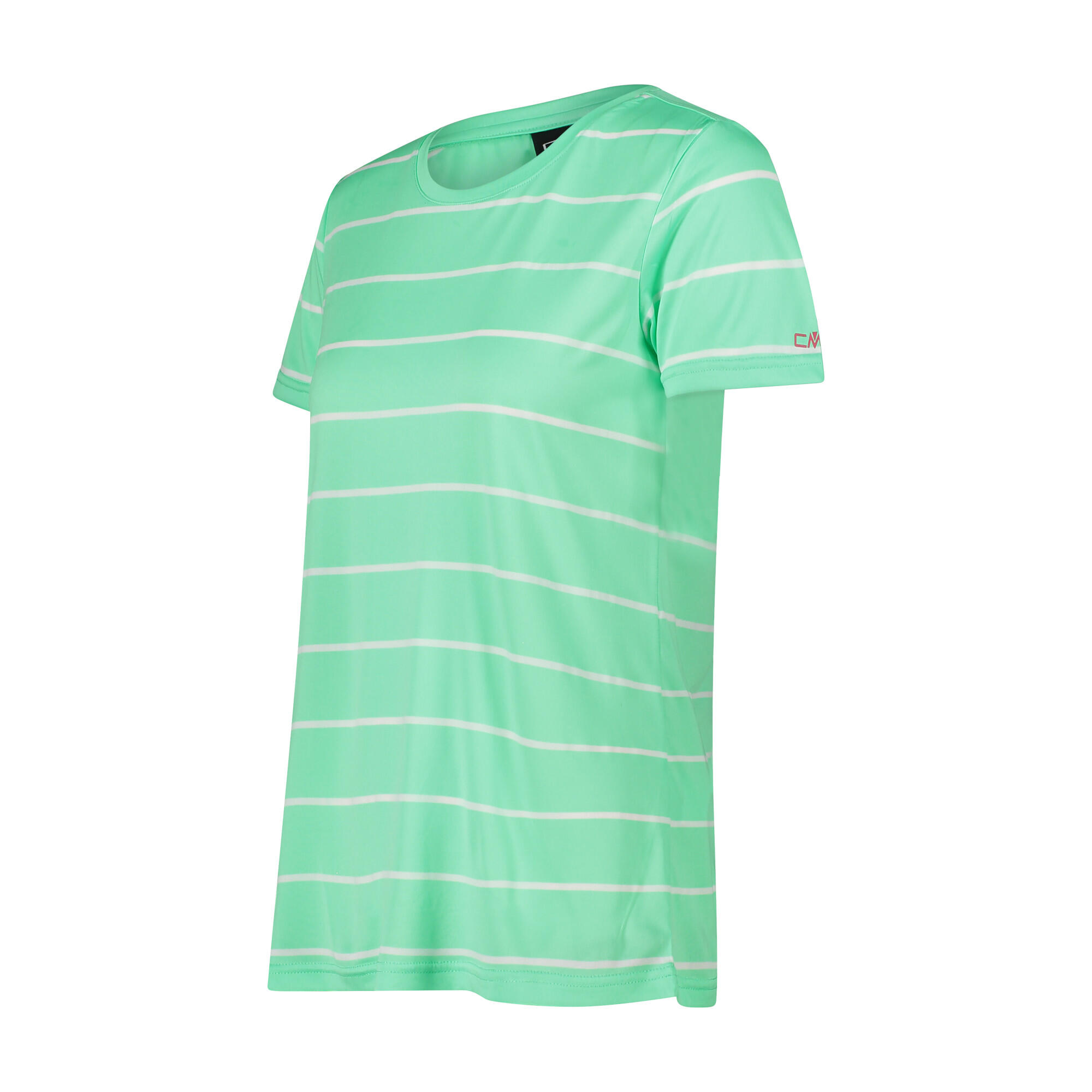 Camiseta de rayas con cuello redondo para mujer CMP 3/3