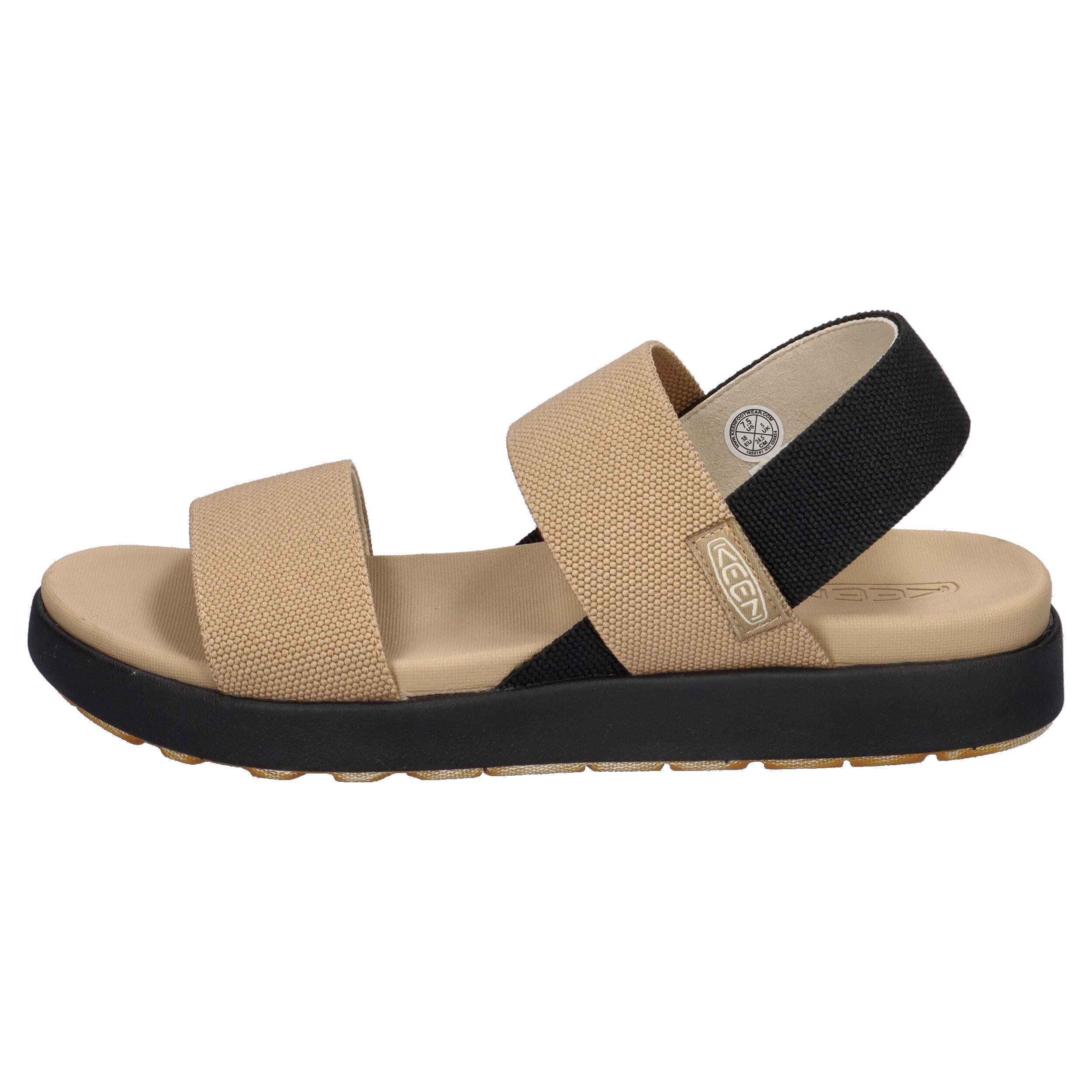 Chaussures Femme Keen Wmns Elle Backstrap Cornstalk/noir 2/7